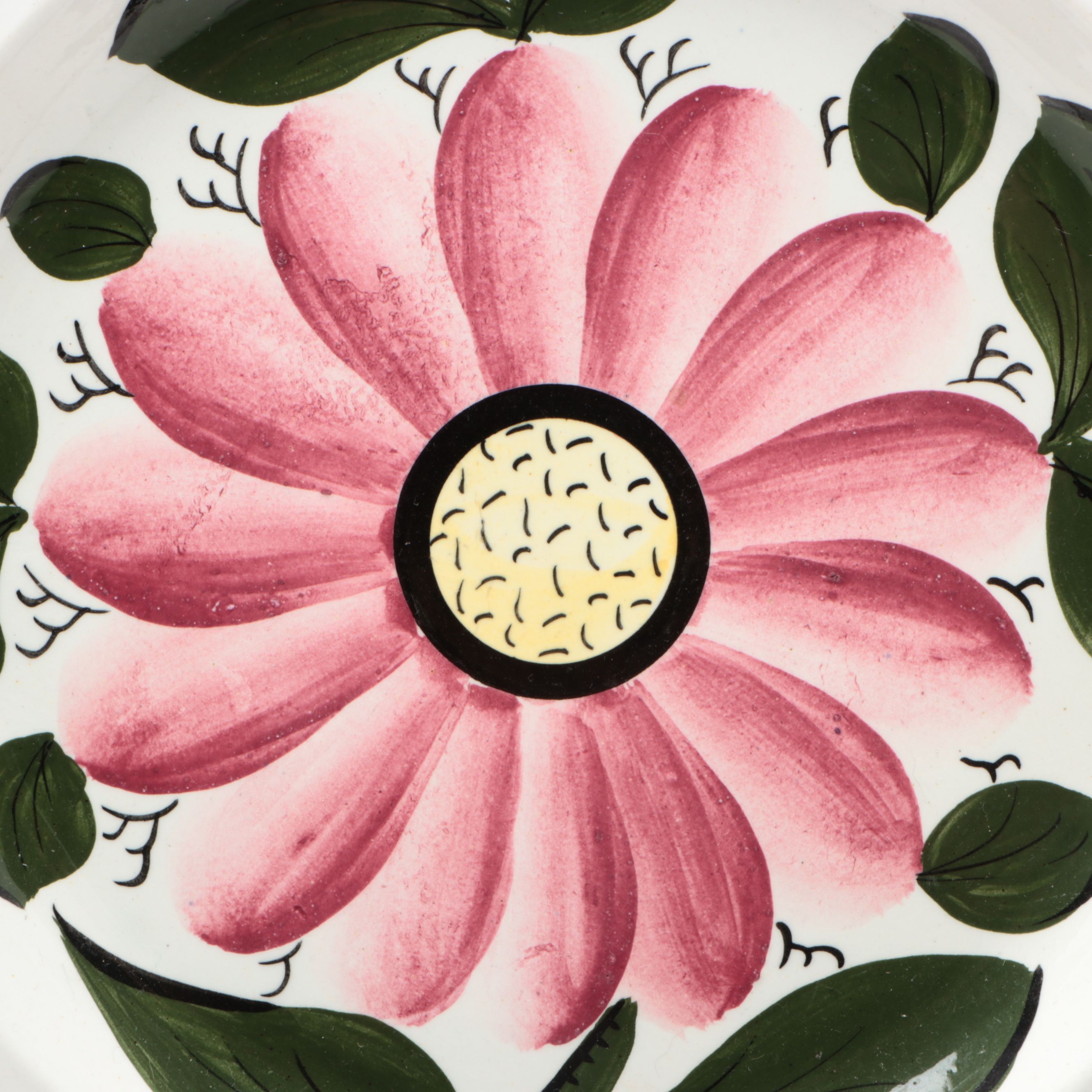 European Style Faïence Dinner Plates, 20th Century