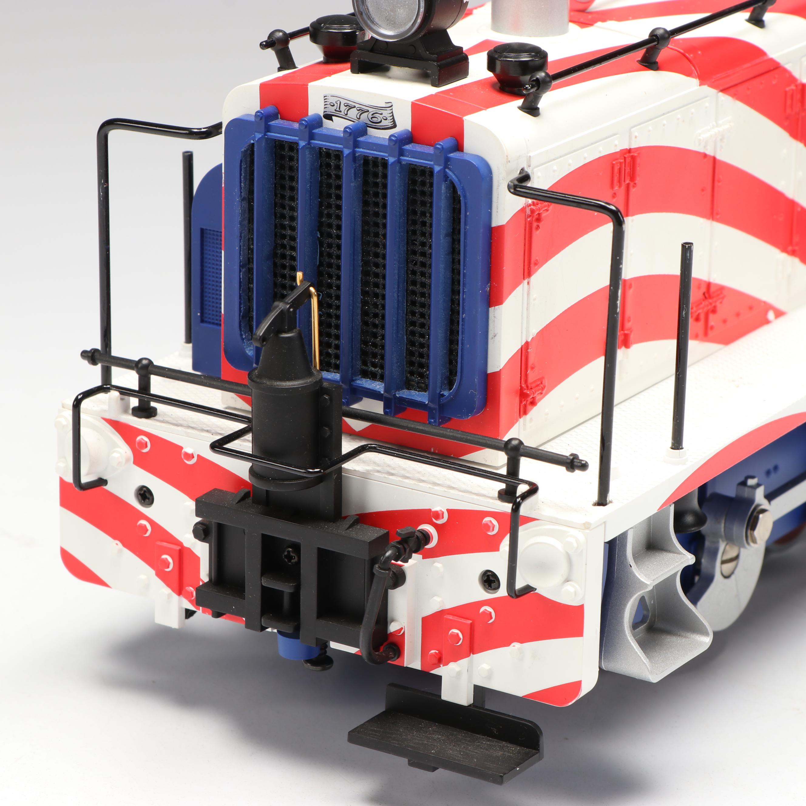 LGB G Scale 21625 Stars & Stripes Diesel Switcher Locomotive