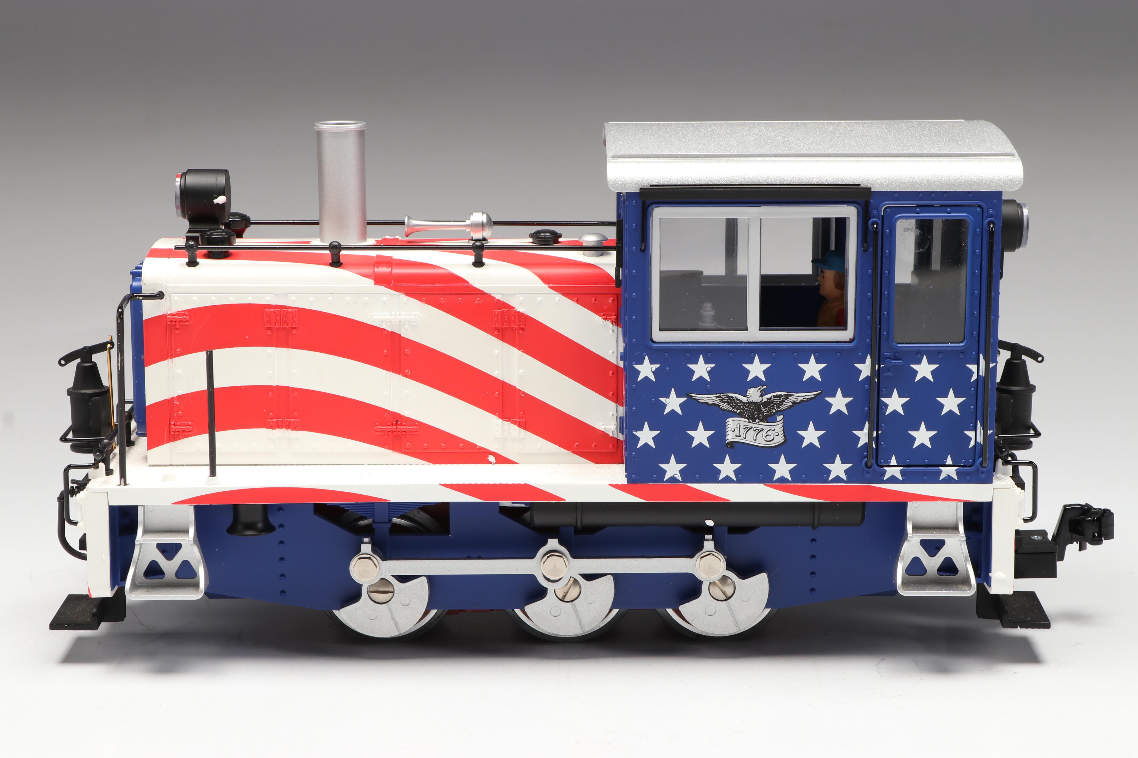 LGB G Scale 21625 Stars & Stripes Diesel Switcher Locomotive