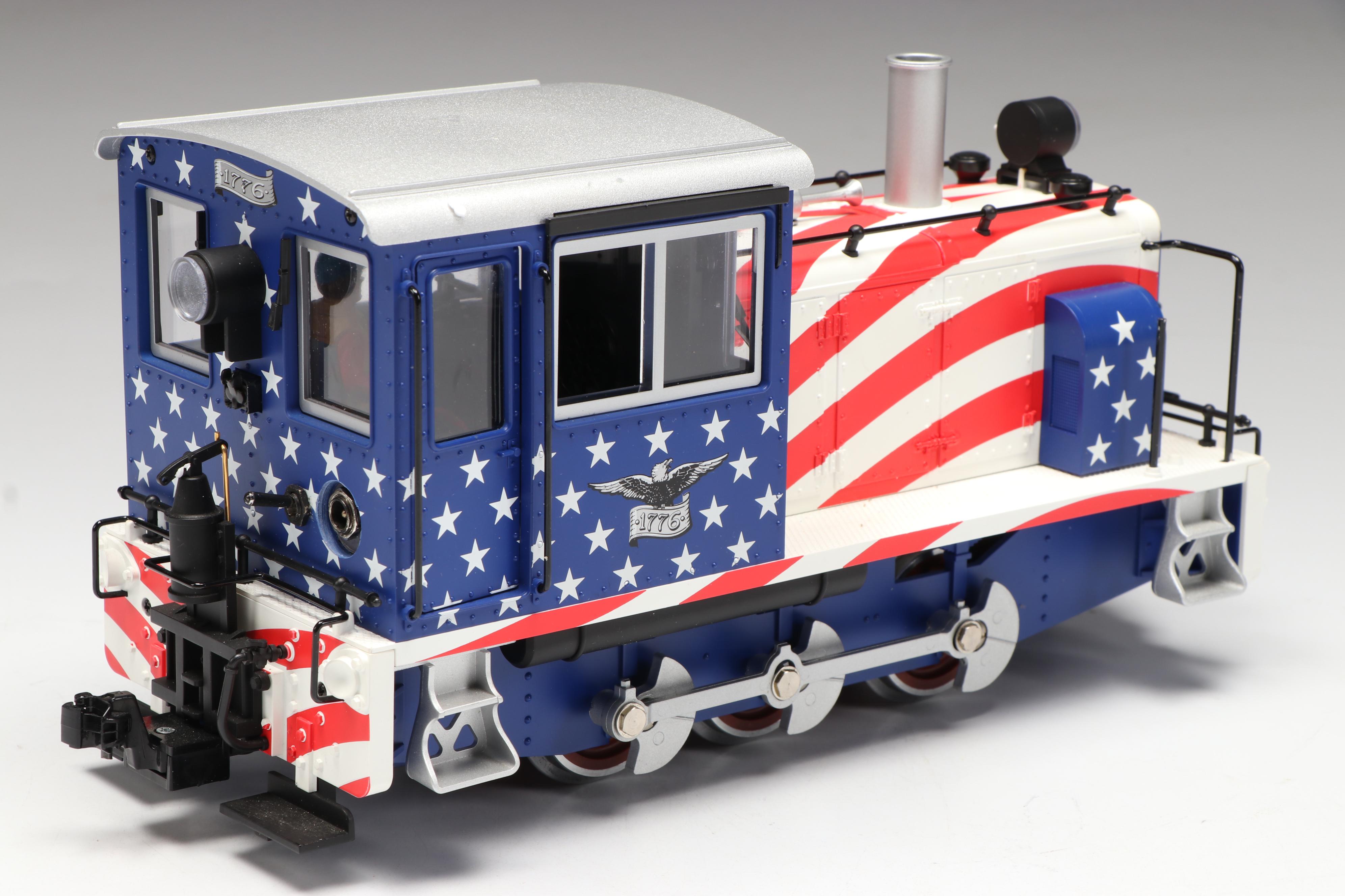 LGB G Scale 21625 Stars & Stripes Diesel Switcher Locomotive