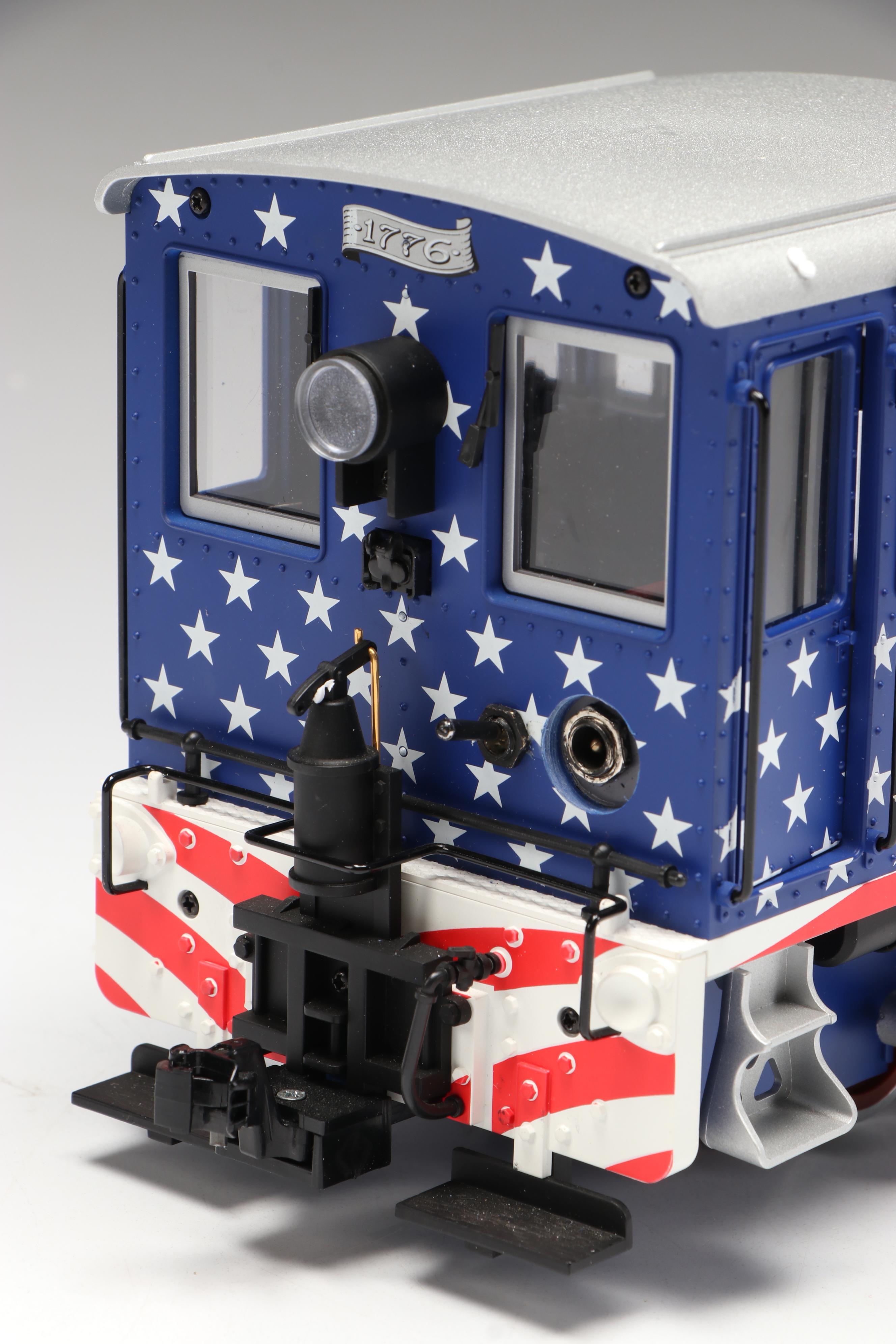 LGB G Scale 21625 Stars & Stripes Diesel Switcher Locomotive