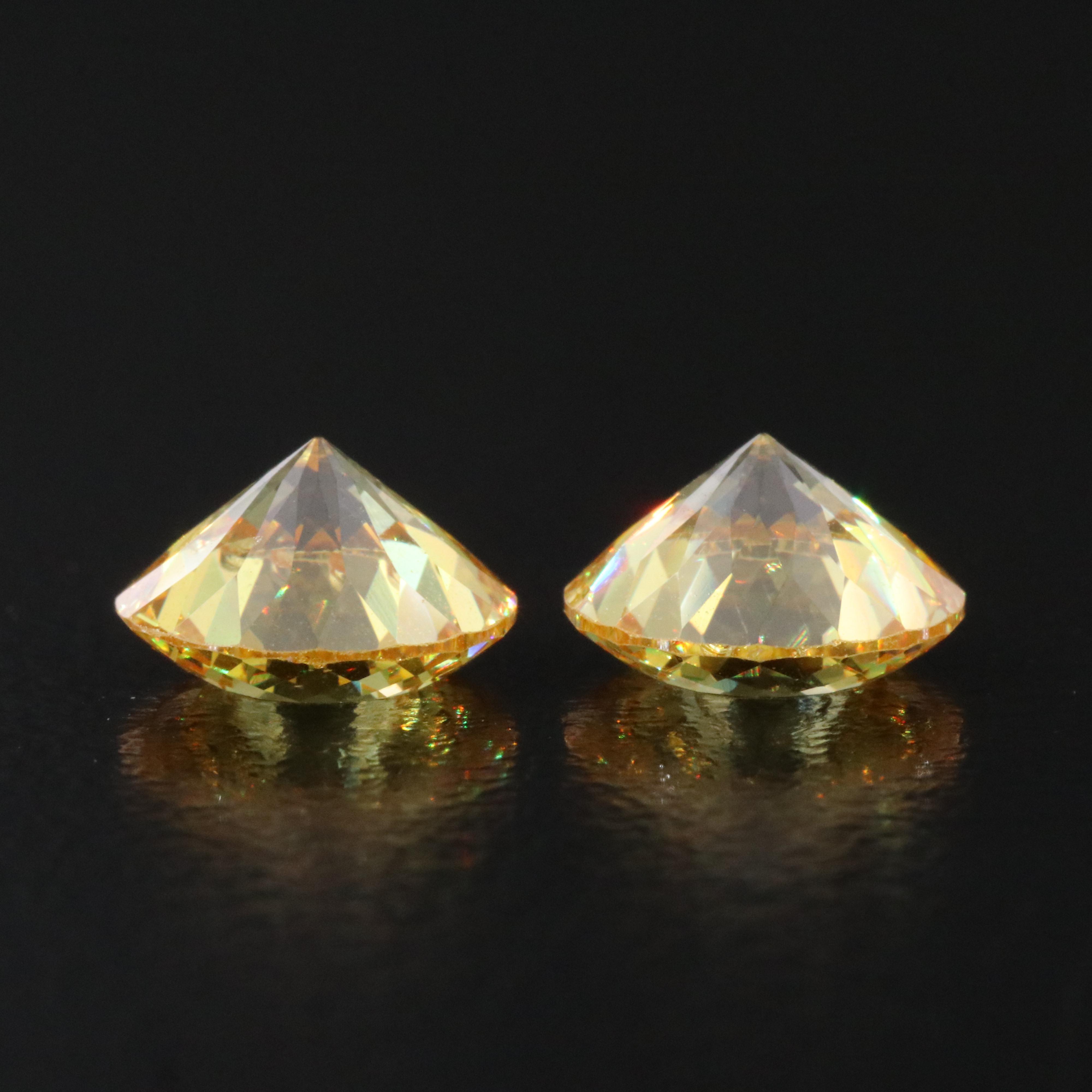 Loose 6.78 CTW CZ Pair