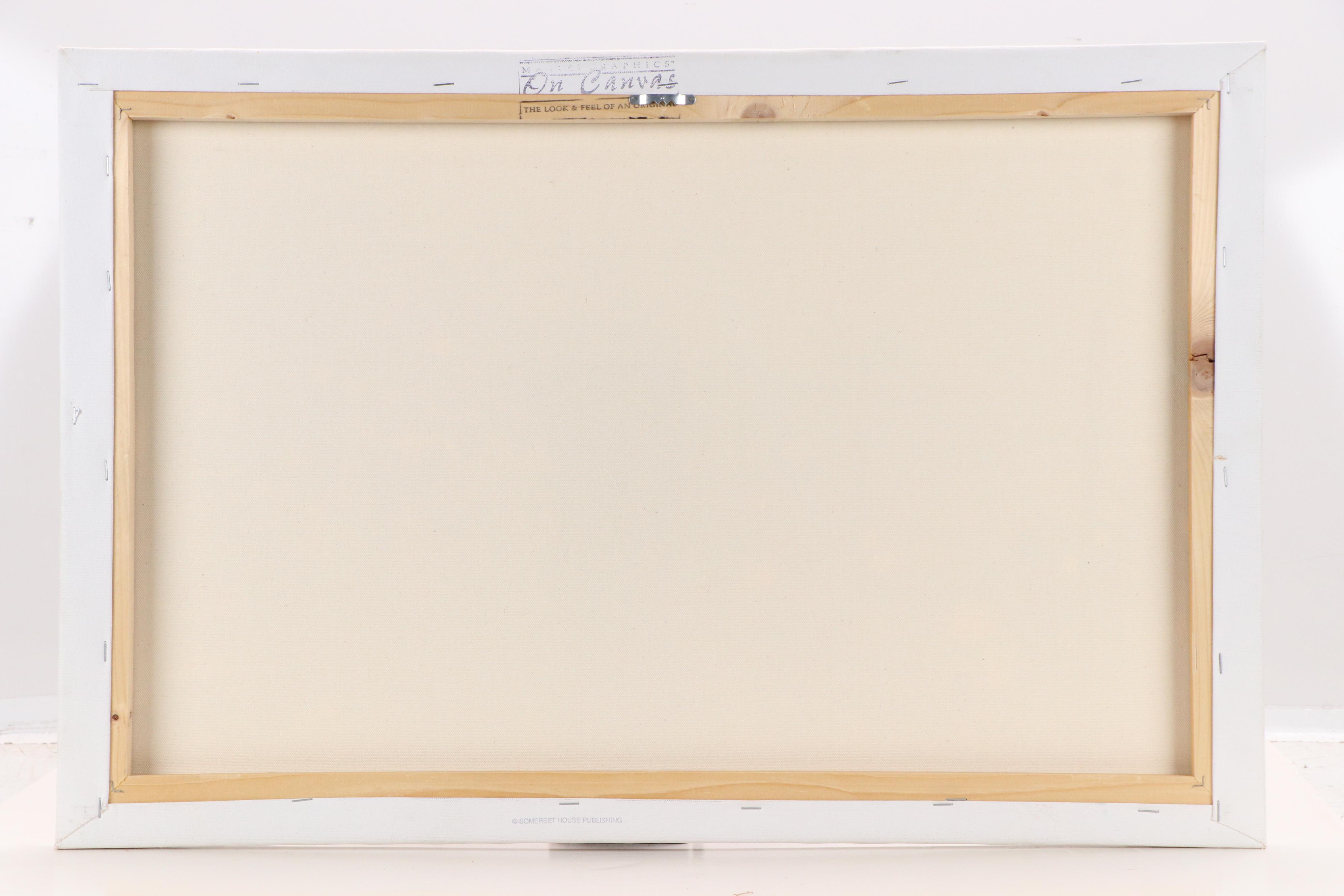 After Christa Kieffer Embellished Offset Lithograph "Night Festival in Venice"