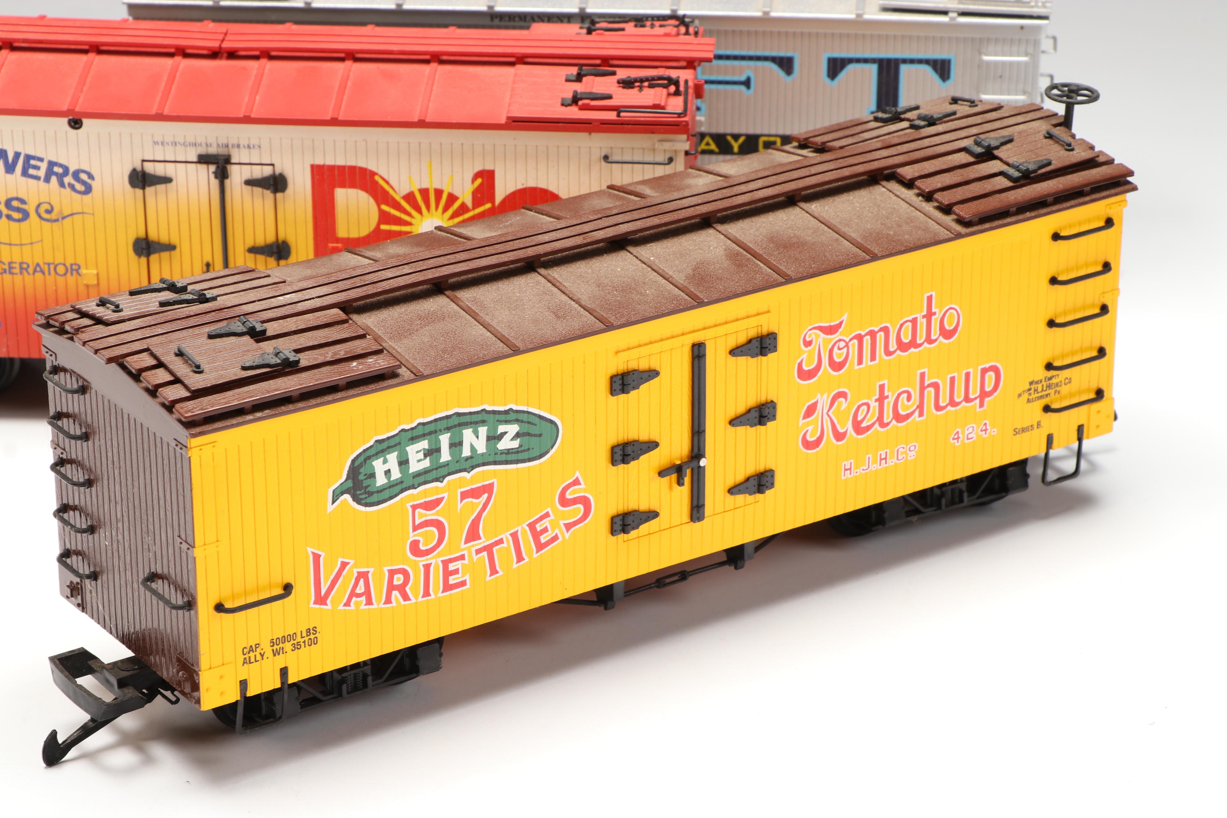 Aristo-Craft G Scale 6215-ART Reefer Car and More Train Cars