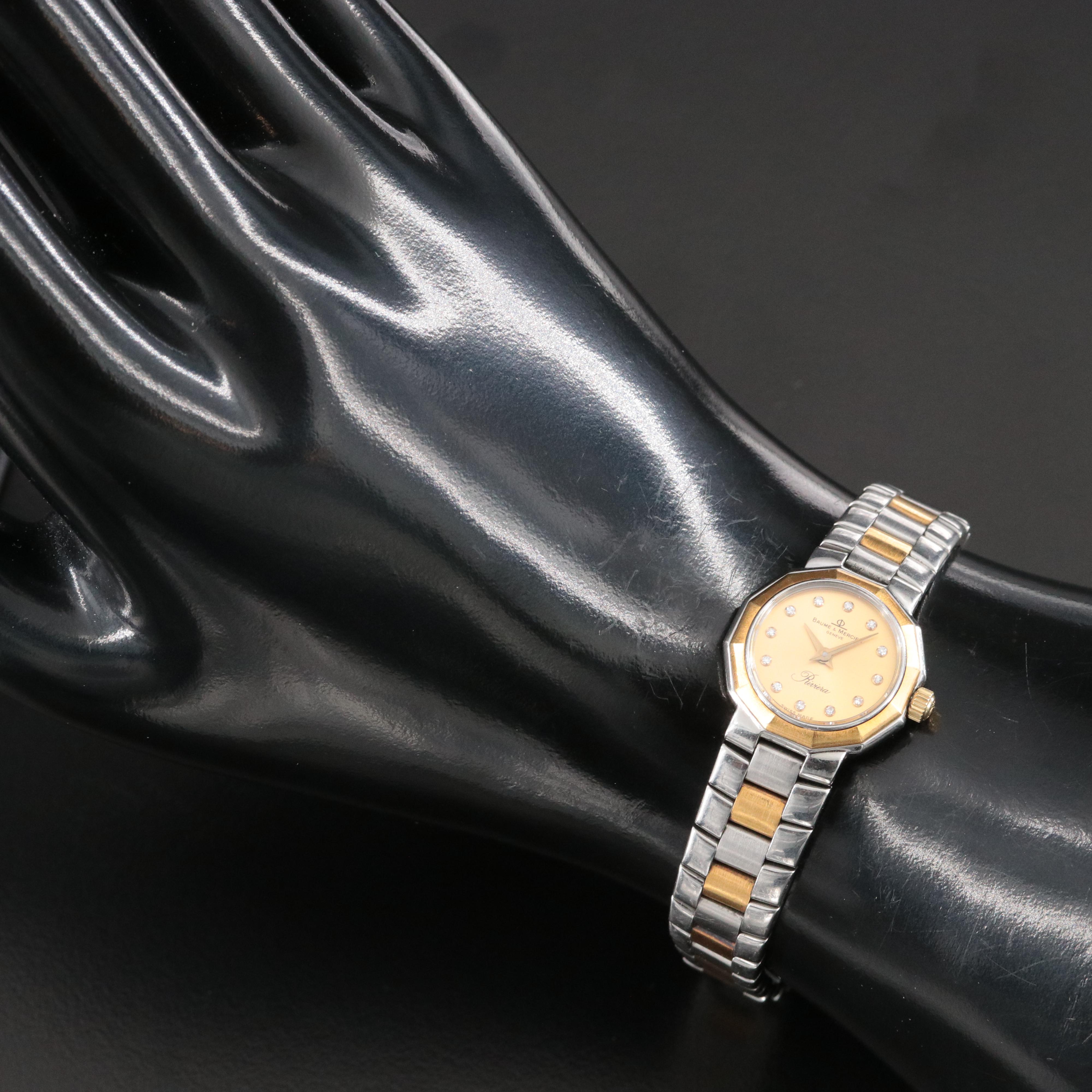 Baume & Mercier Riviera Diamond Watch