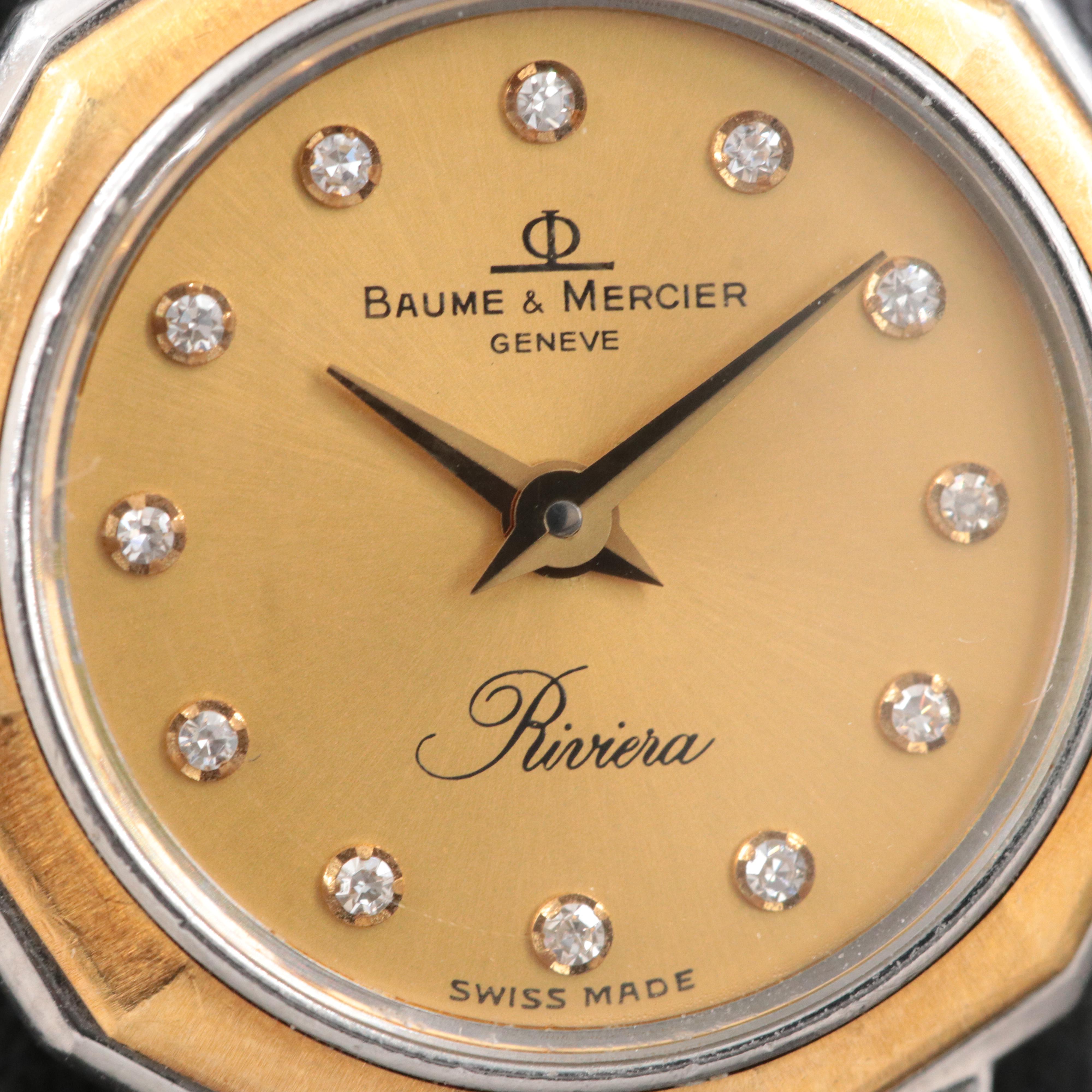 Baume & Mercier Riviera Diamond Watch