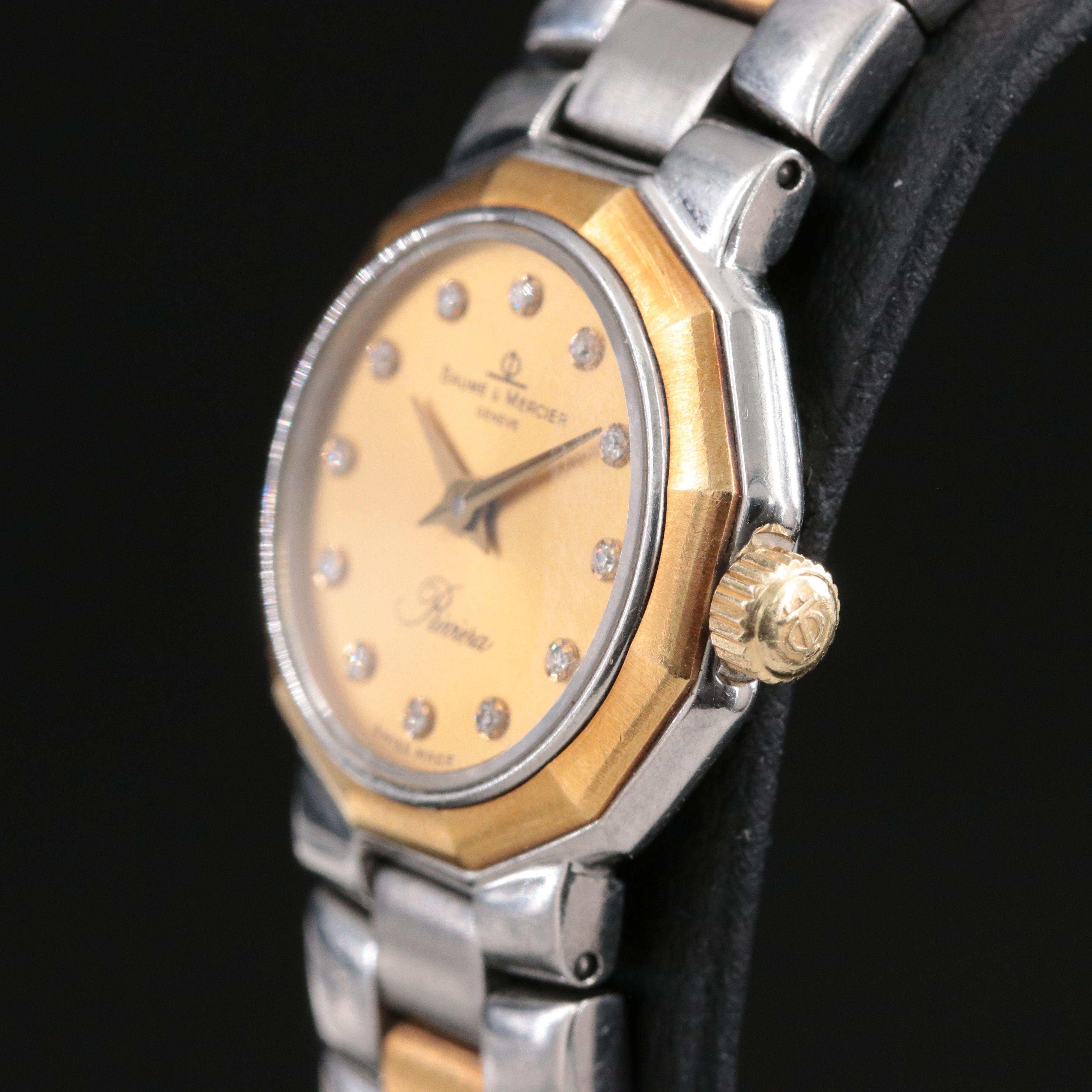 Baume & Mercier Riviera Diamond Watch