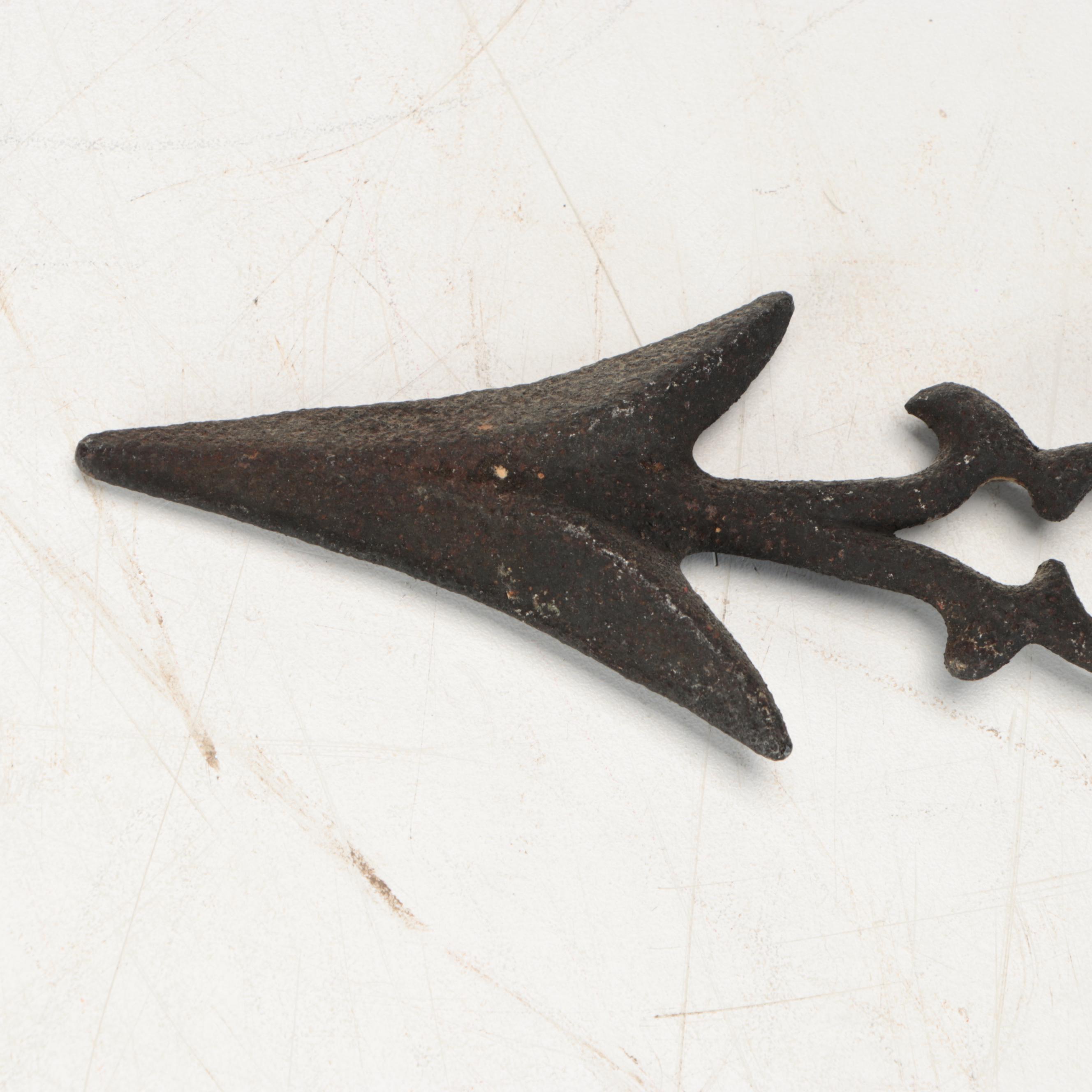 French Style Metal Pig and Cow Butcher Signs