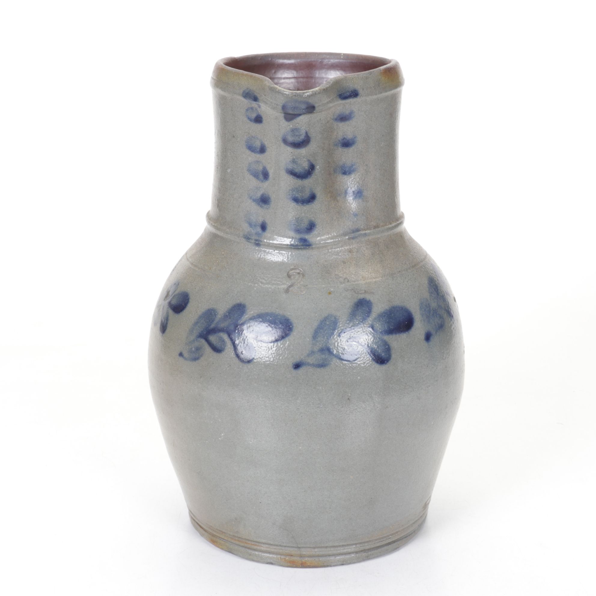 Ottman Brothers & Co. Stoneware Pitcher, Late 19th C.