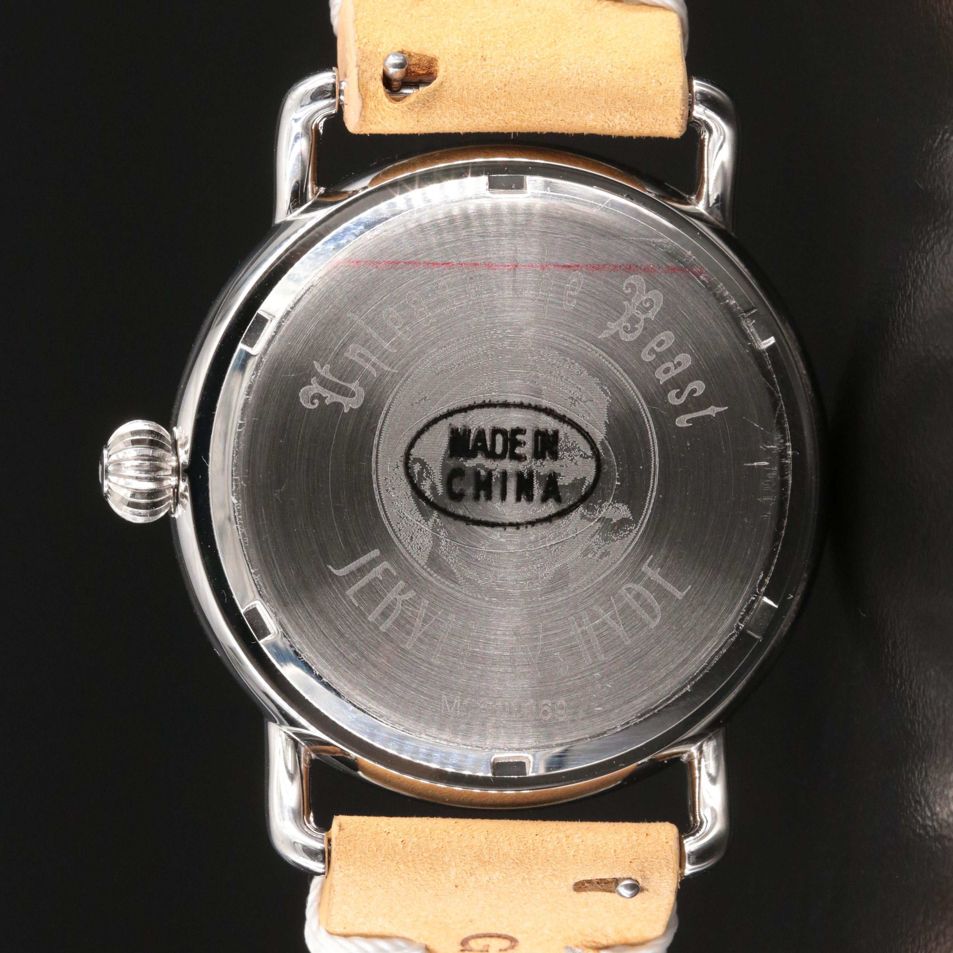 Jekyll & Hyde Unleash the Beast Stainless Steel Watch # 39-13A-RE