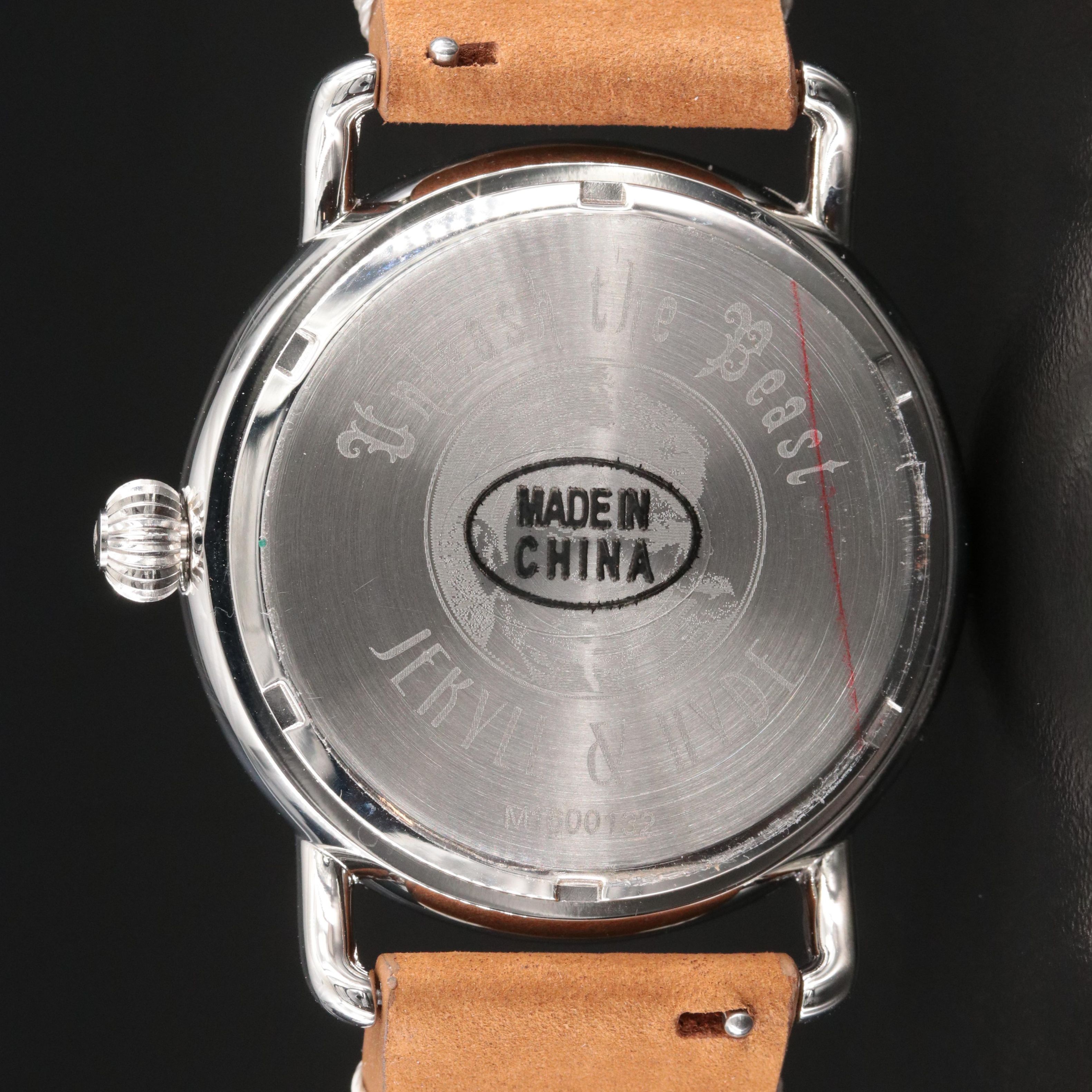 Jekyll & Hyde Unleash the Beast Stainless Steel Quartz Watch # 39-0IR-RE