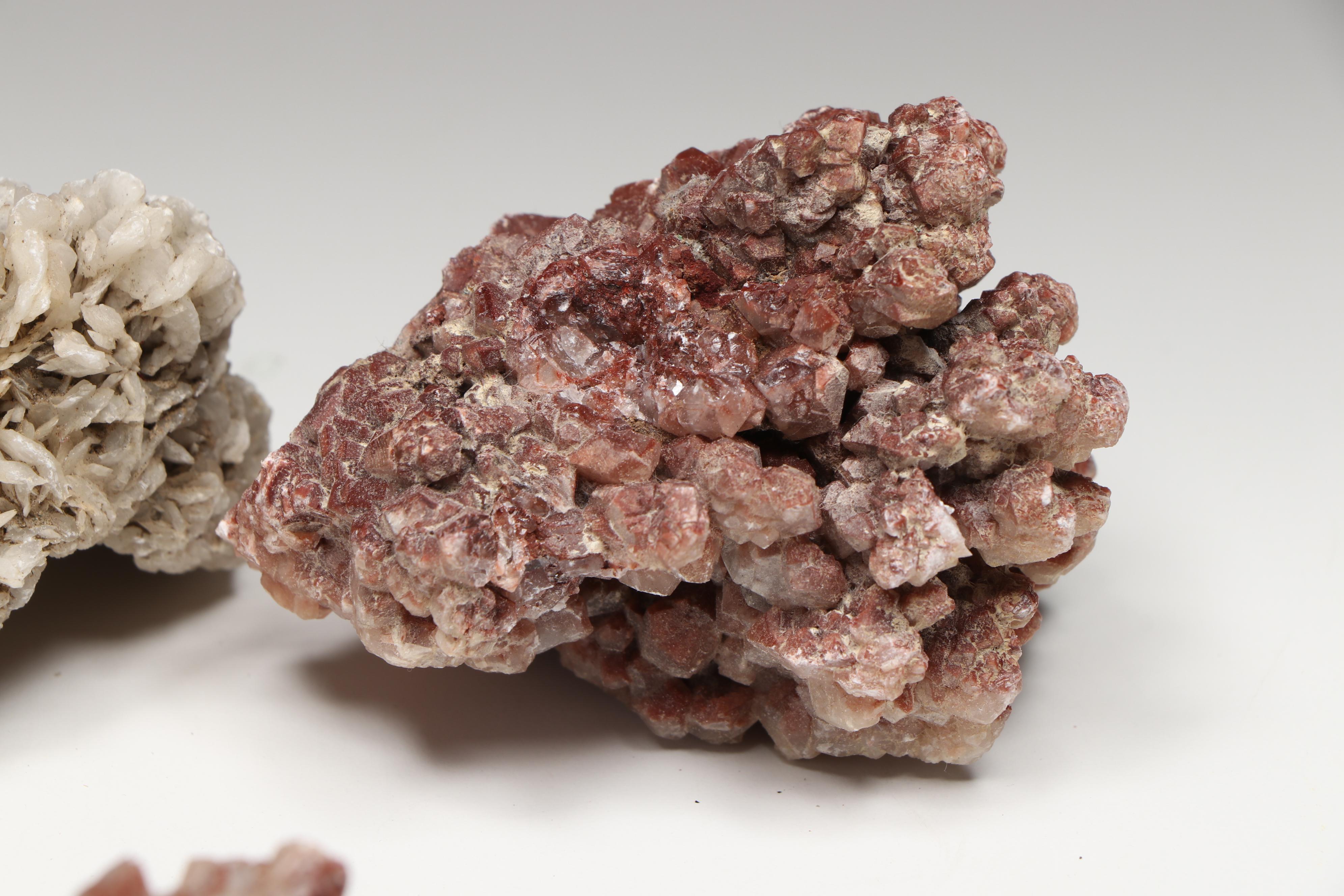 Desert Rose Gypsum, Tourmaline and Assorted Specimens