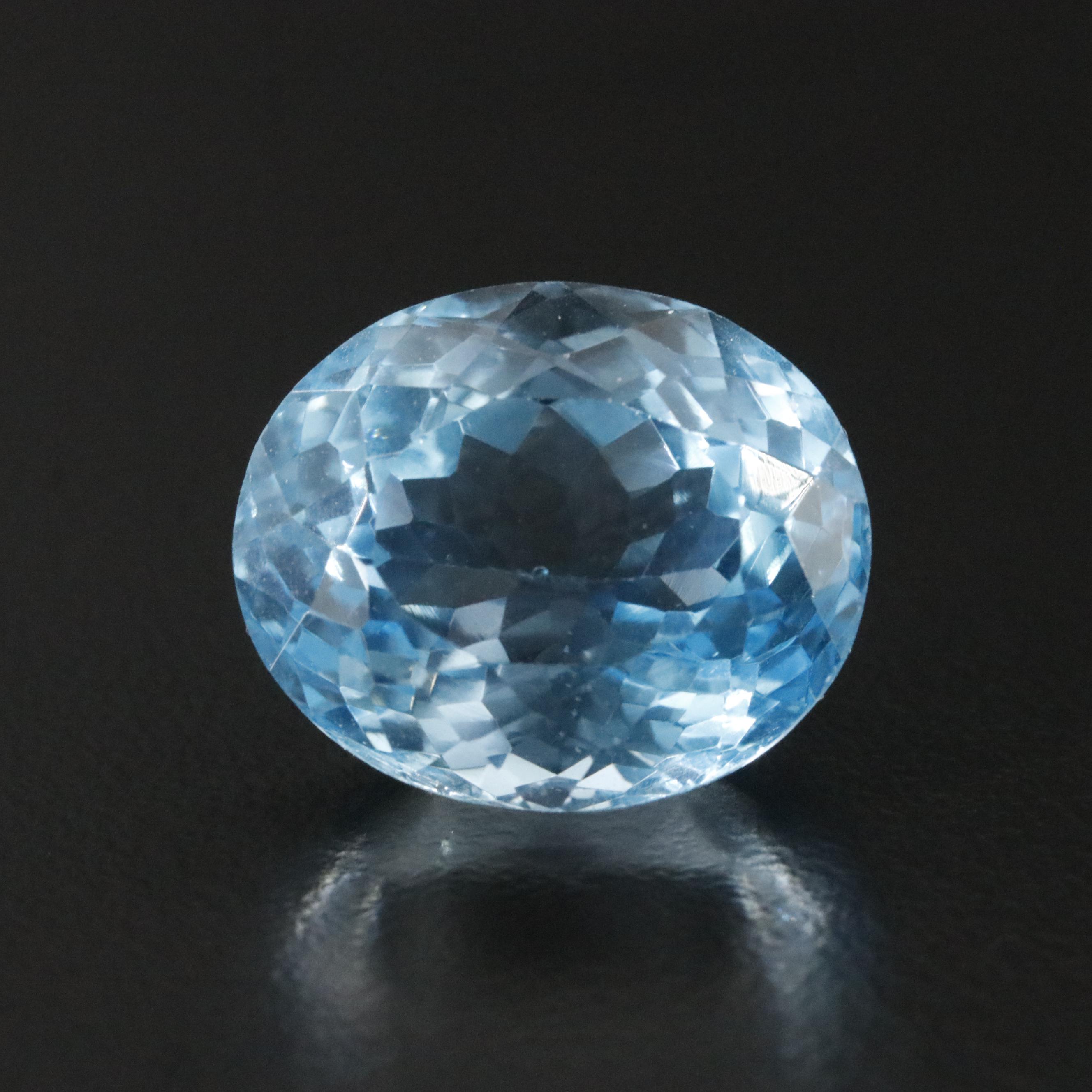 Loose 19.02 CT Blue Topaz