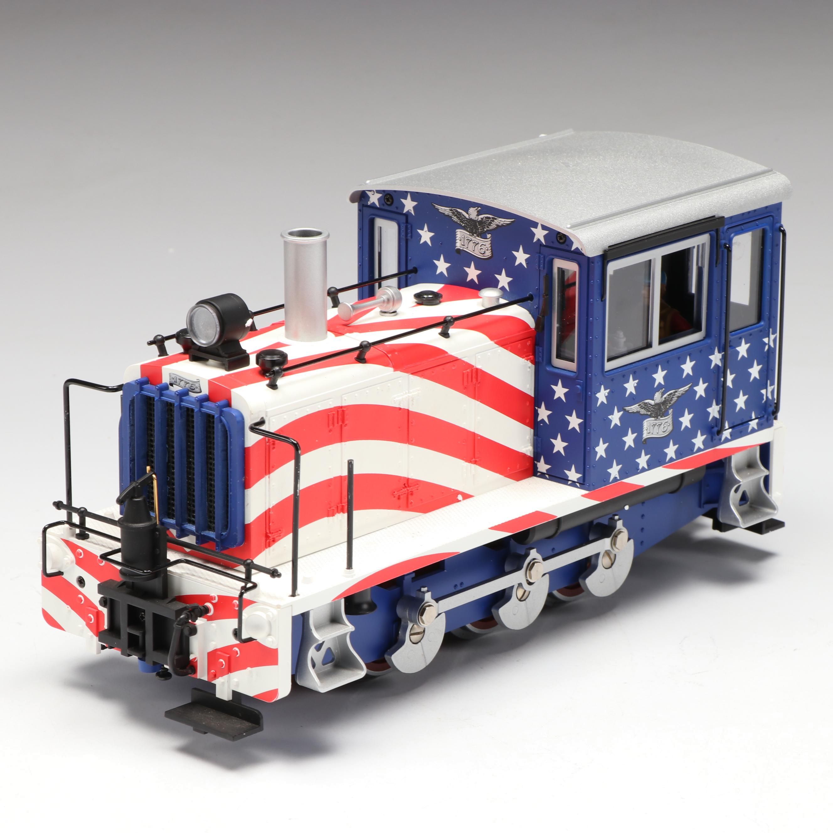LGB G Scale 21625 Stars & Stripes Diesel Switcher Locomotive