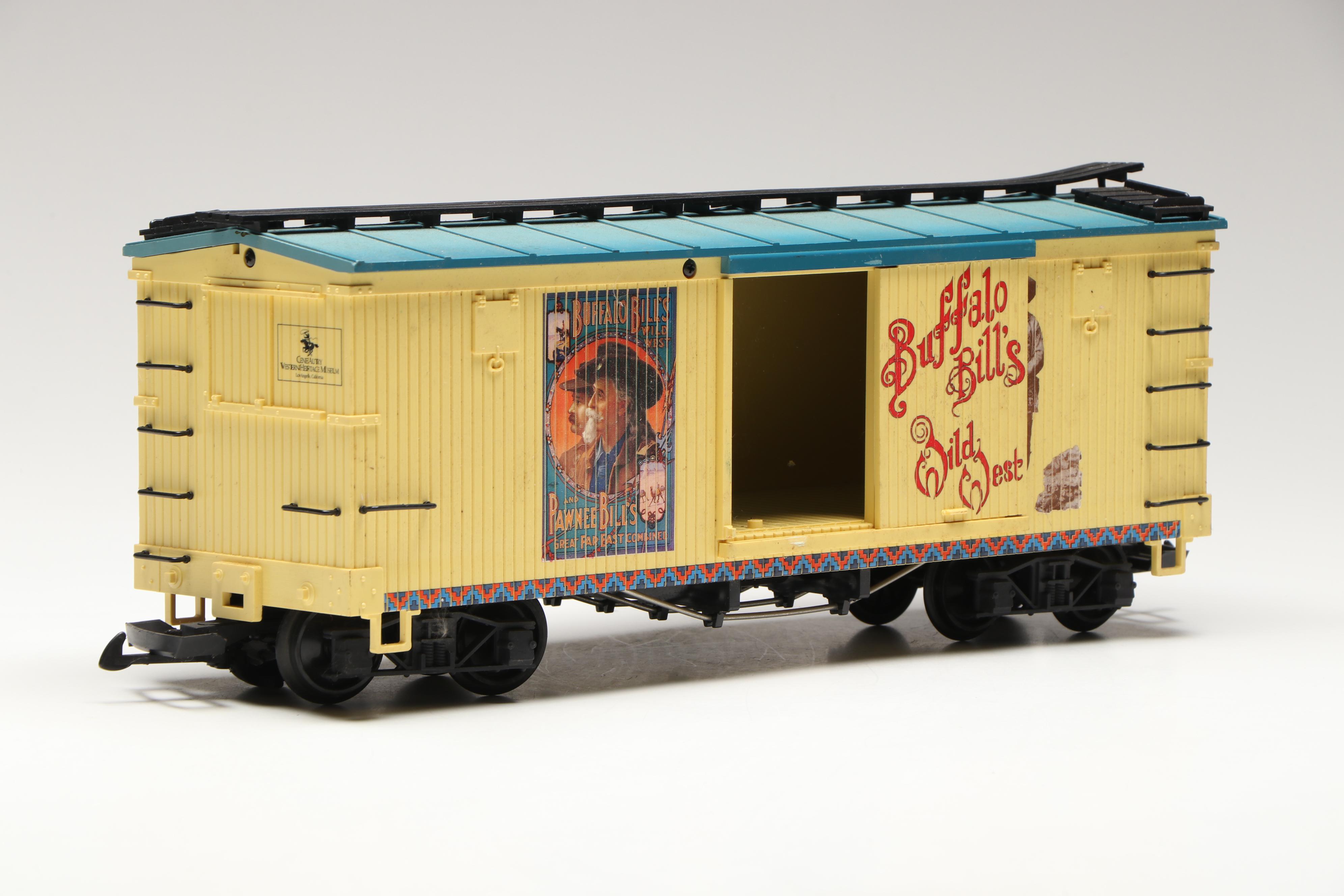 LGB G Scale 47670 Winchester, 41720 Anne Oakley and More Boxcars