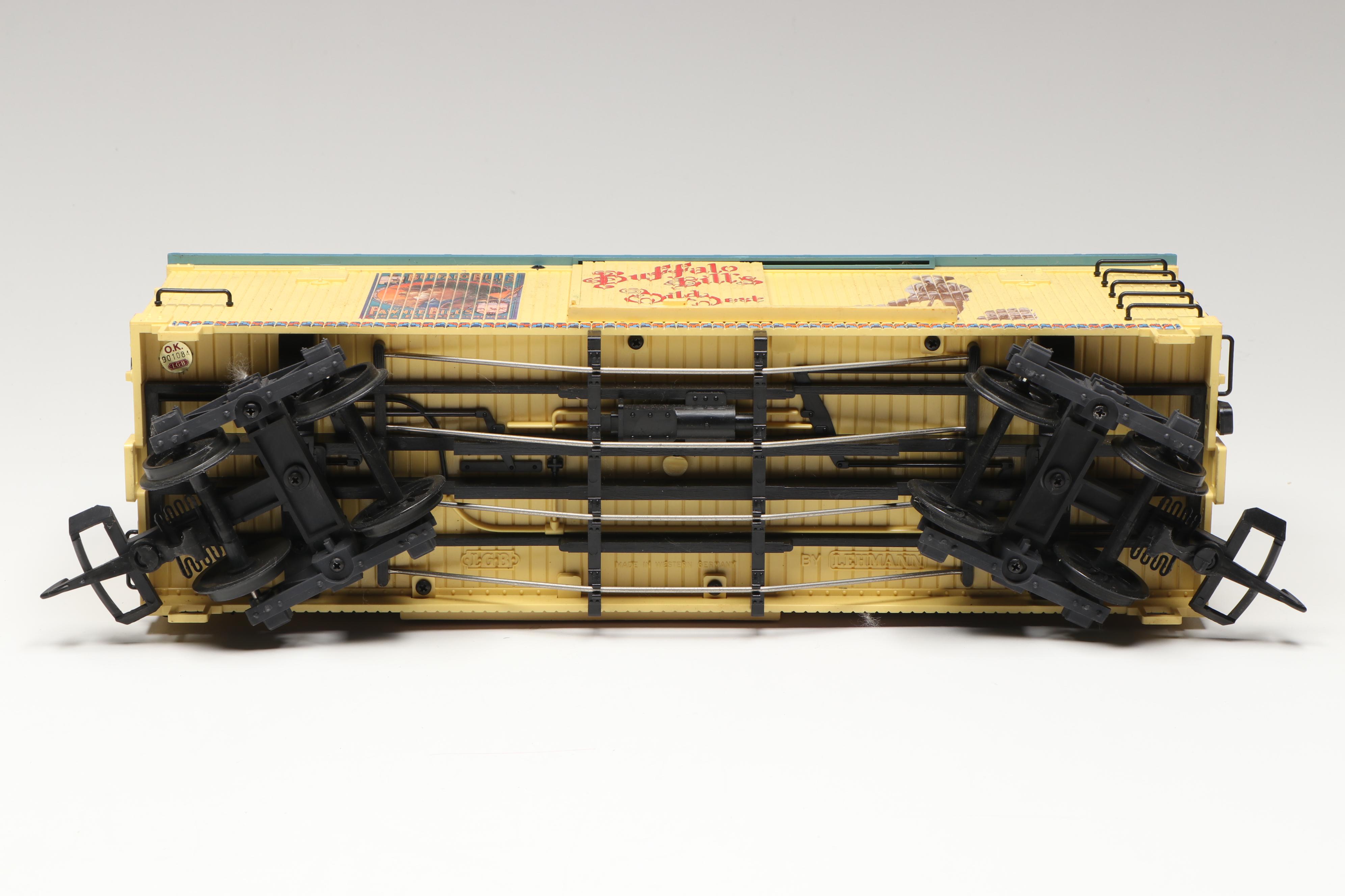 LGB G Scale 47670 Winchester, 41720 Anne Oakley and More Boxcars