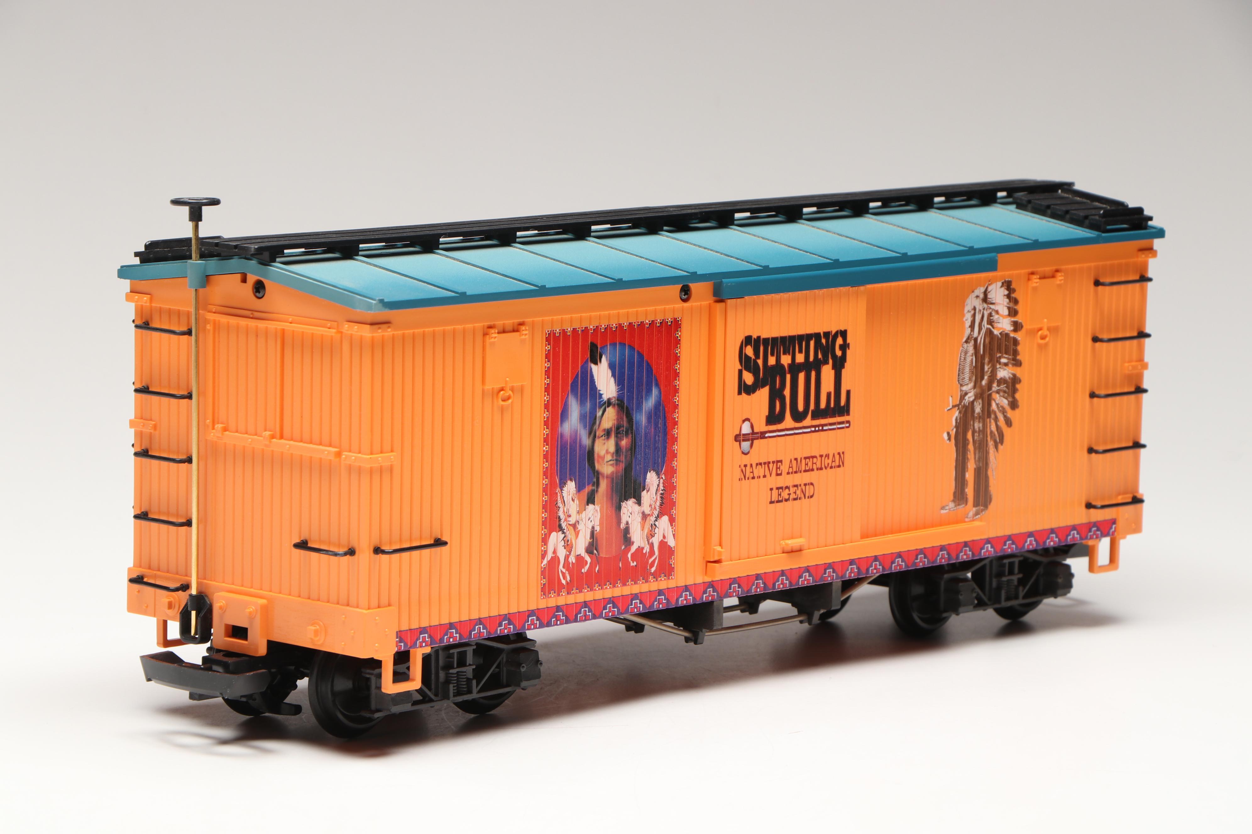 LGB G Scale 47670 Winchester, 41720 Anne Oakley and More Boxcars