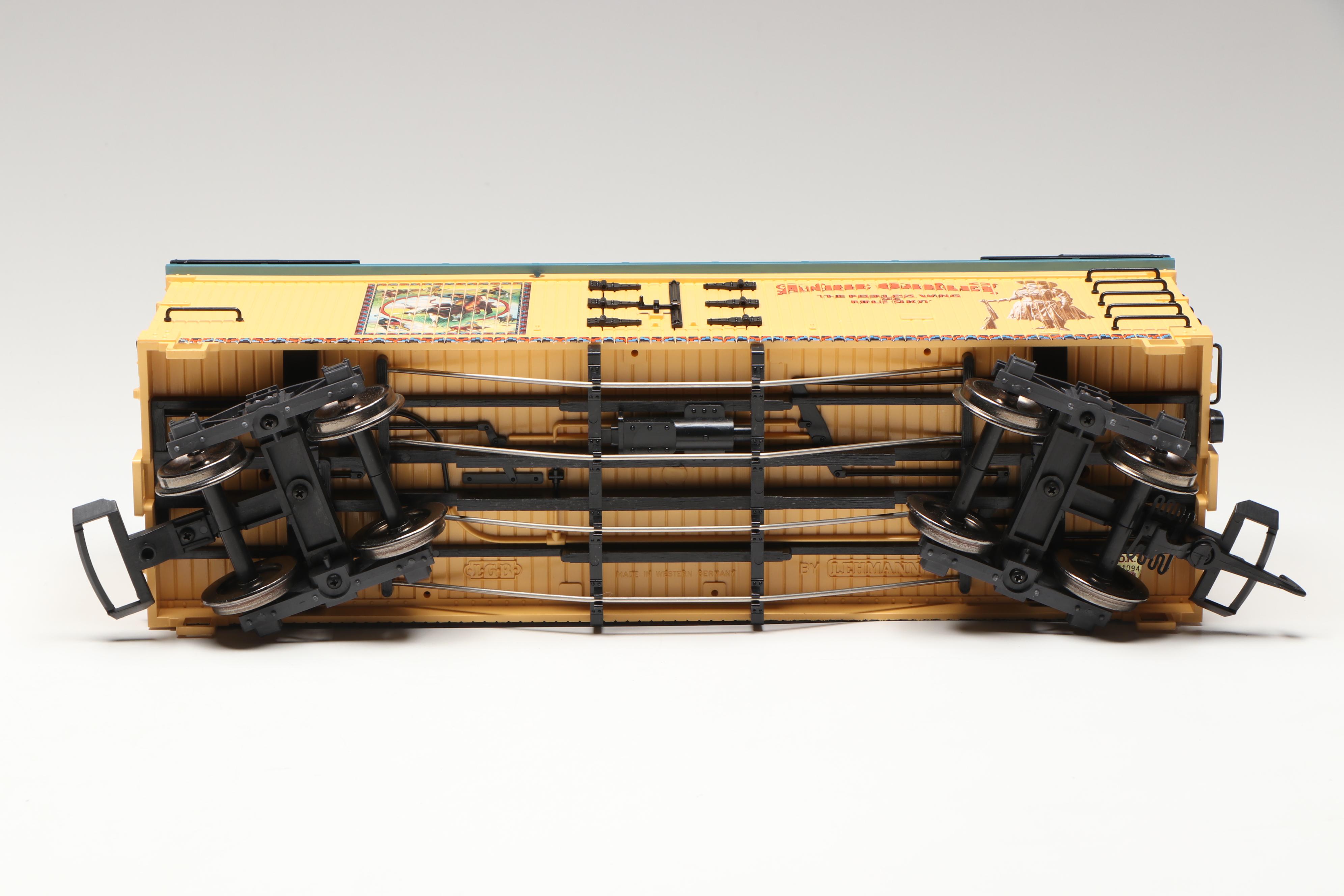 LGB G Scale 47670 Winchester, 41720 Anne Oakley and More Boxcars