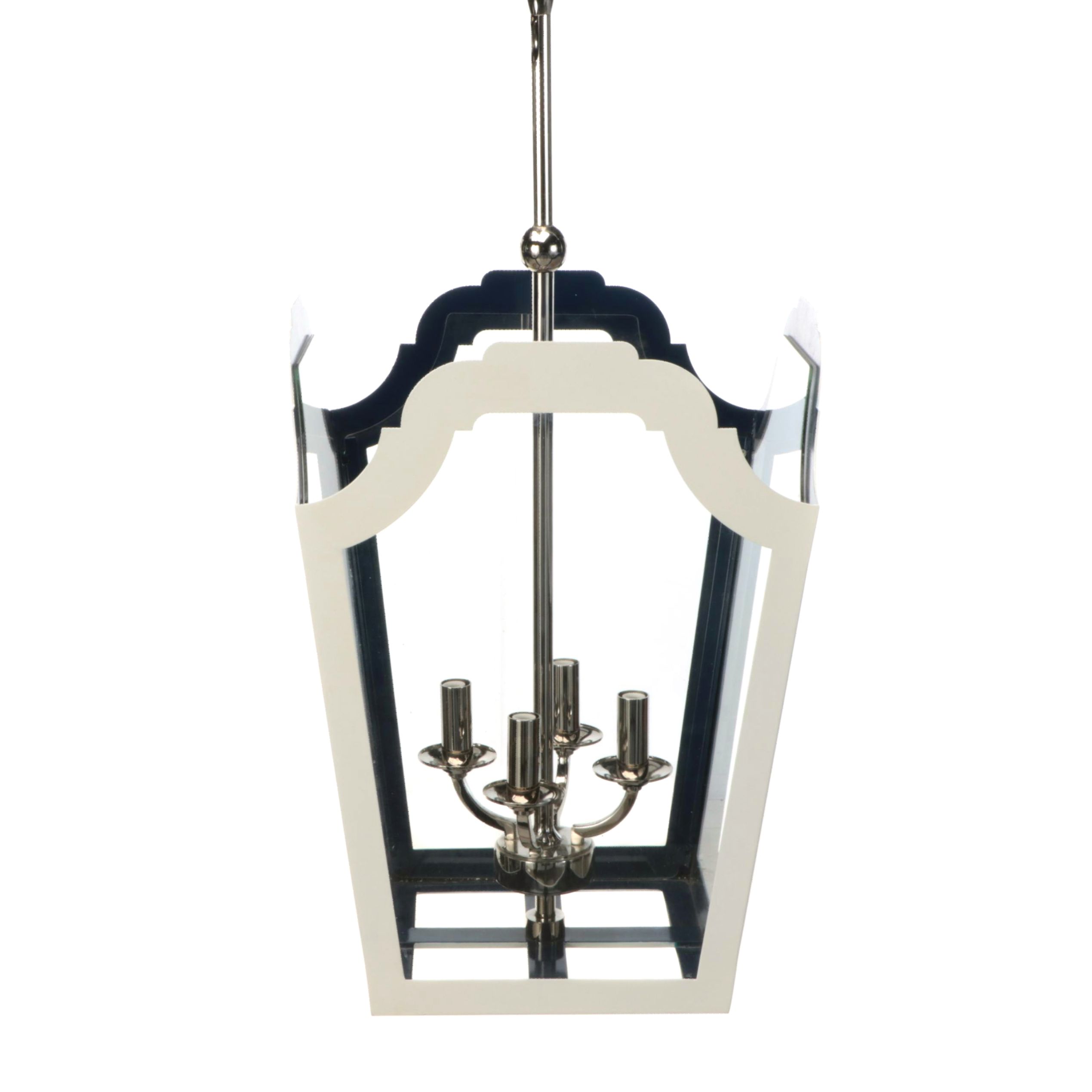 Lantern Style Four-Arm Pendant Light
