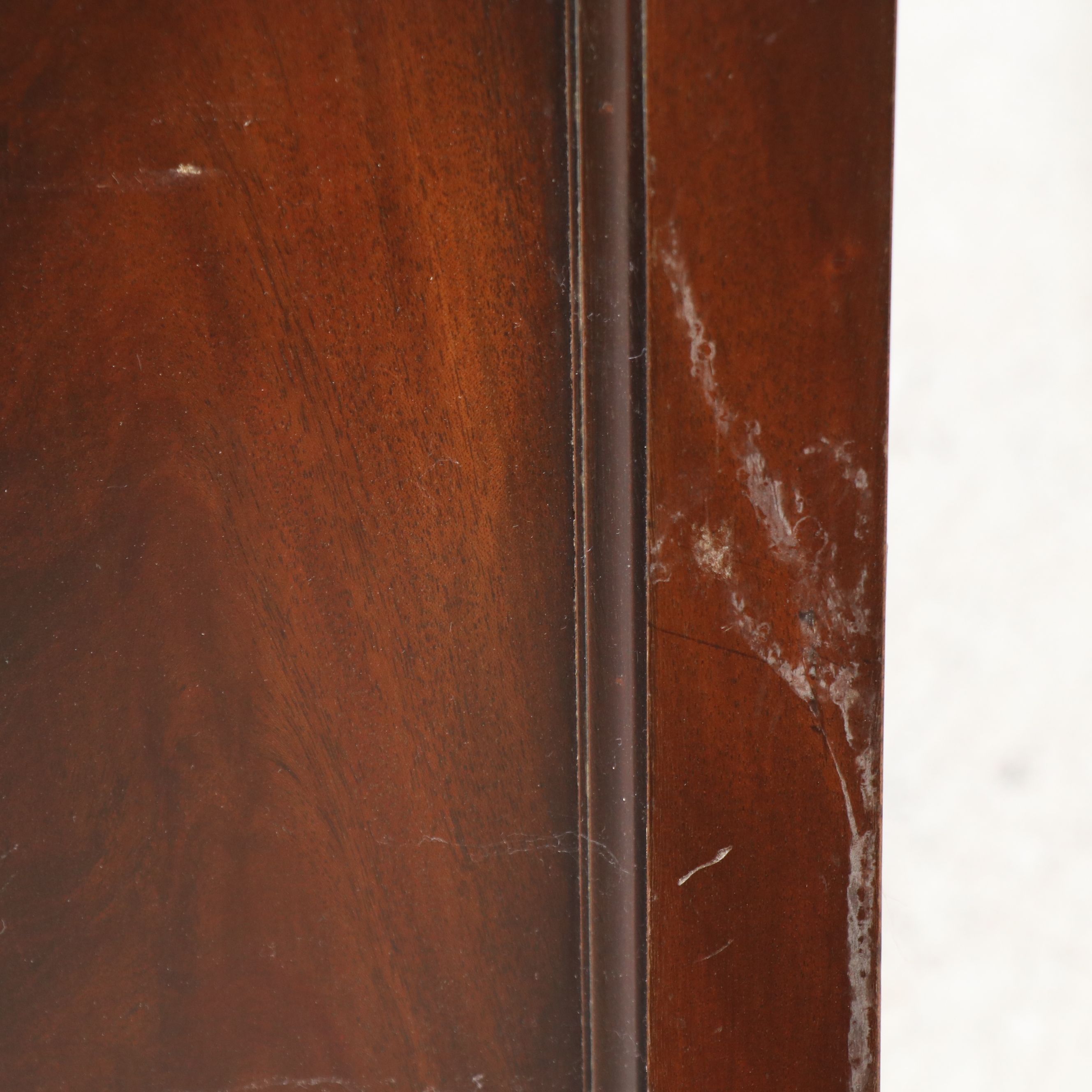 Rackstraw English Mahogany Chippendale Style Bed Frame, Early to Mid-20th C.