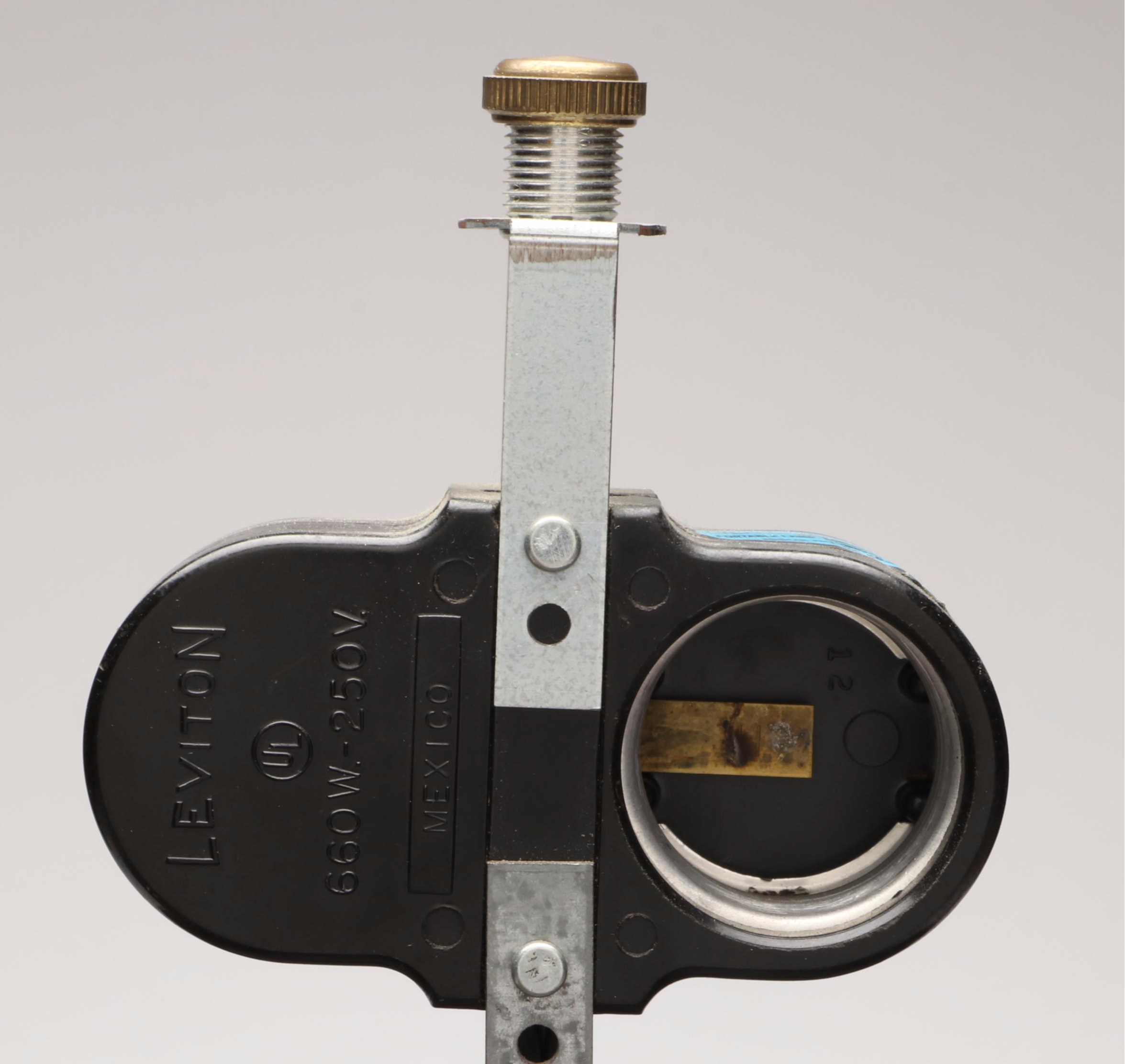 Arts and Crafts Style Hammered Metal Table Lamp with Frosted Glass Shade