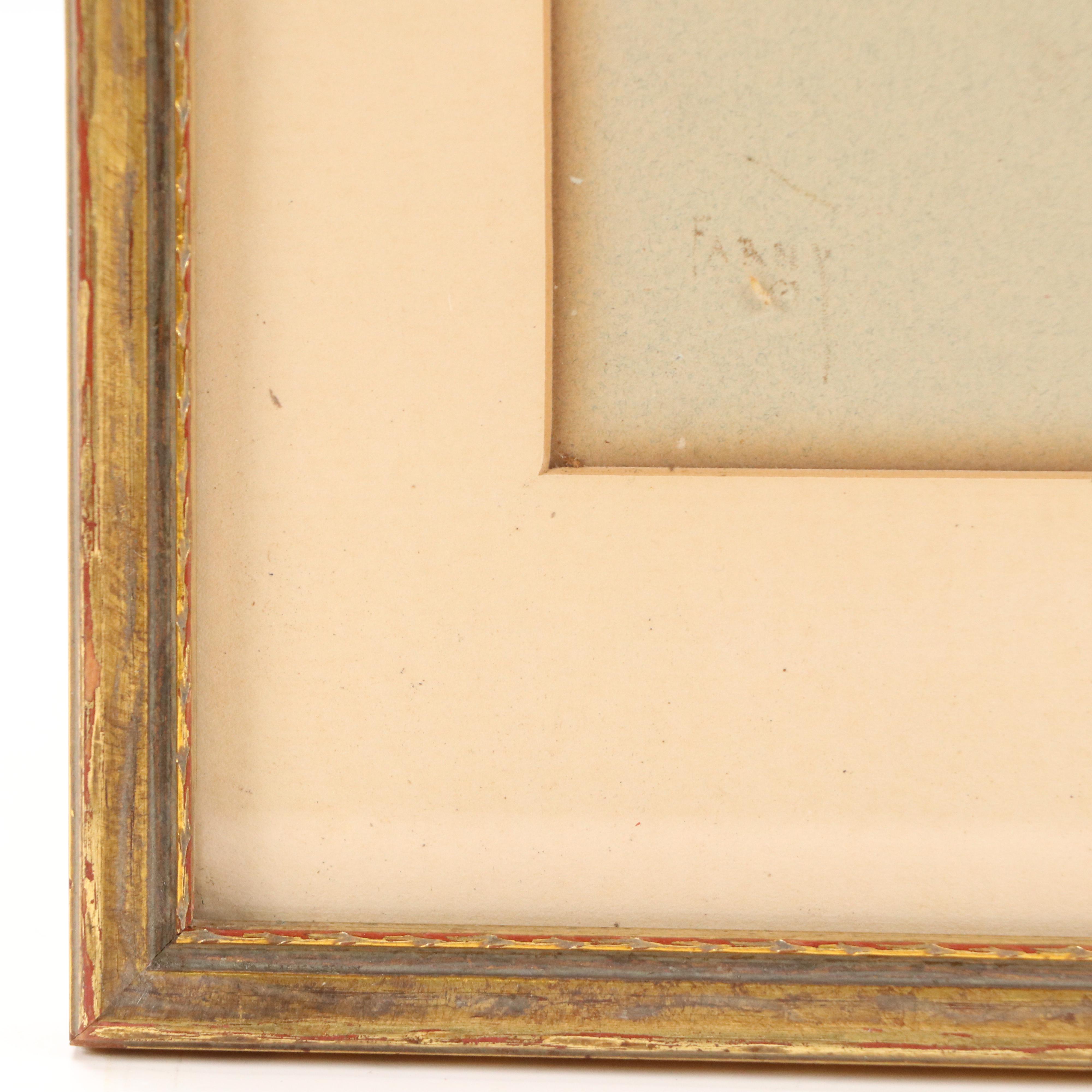 Henry F. Farny Lithograph "Papoose and Squaw," Circa 1900