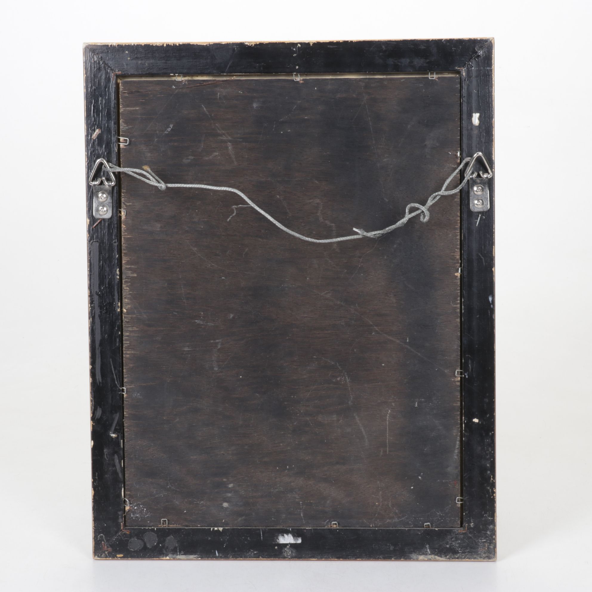 Impressionist Landscape Oil Painting of Wildflower Meadow with Distant Church