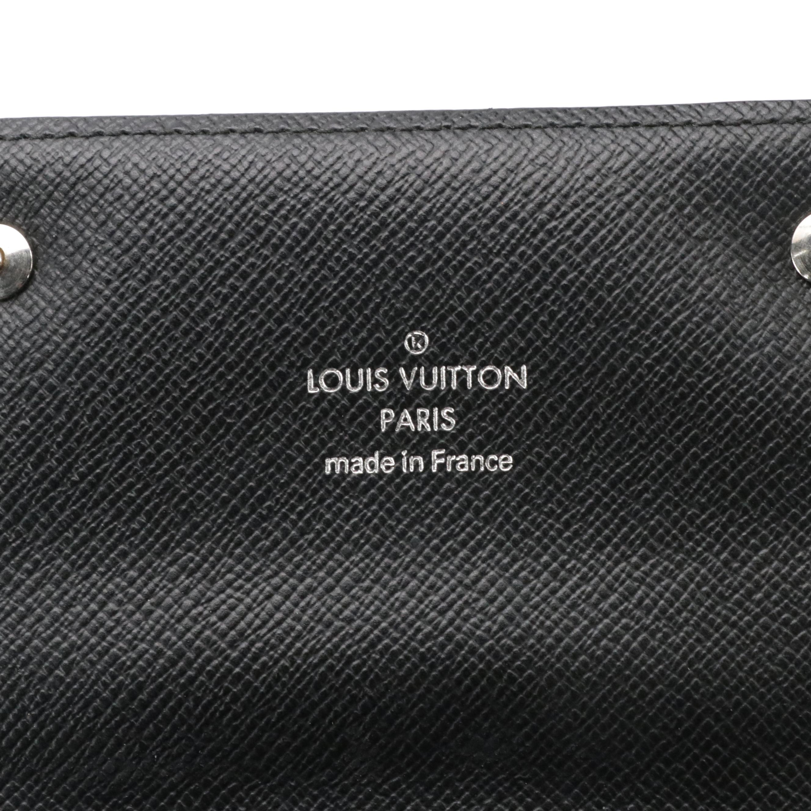 Louis Vuitton Compact Modulable Flap Wallet in Damier Graphite Coated Canvas