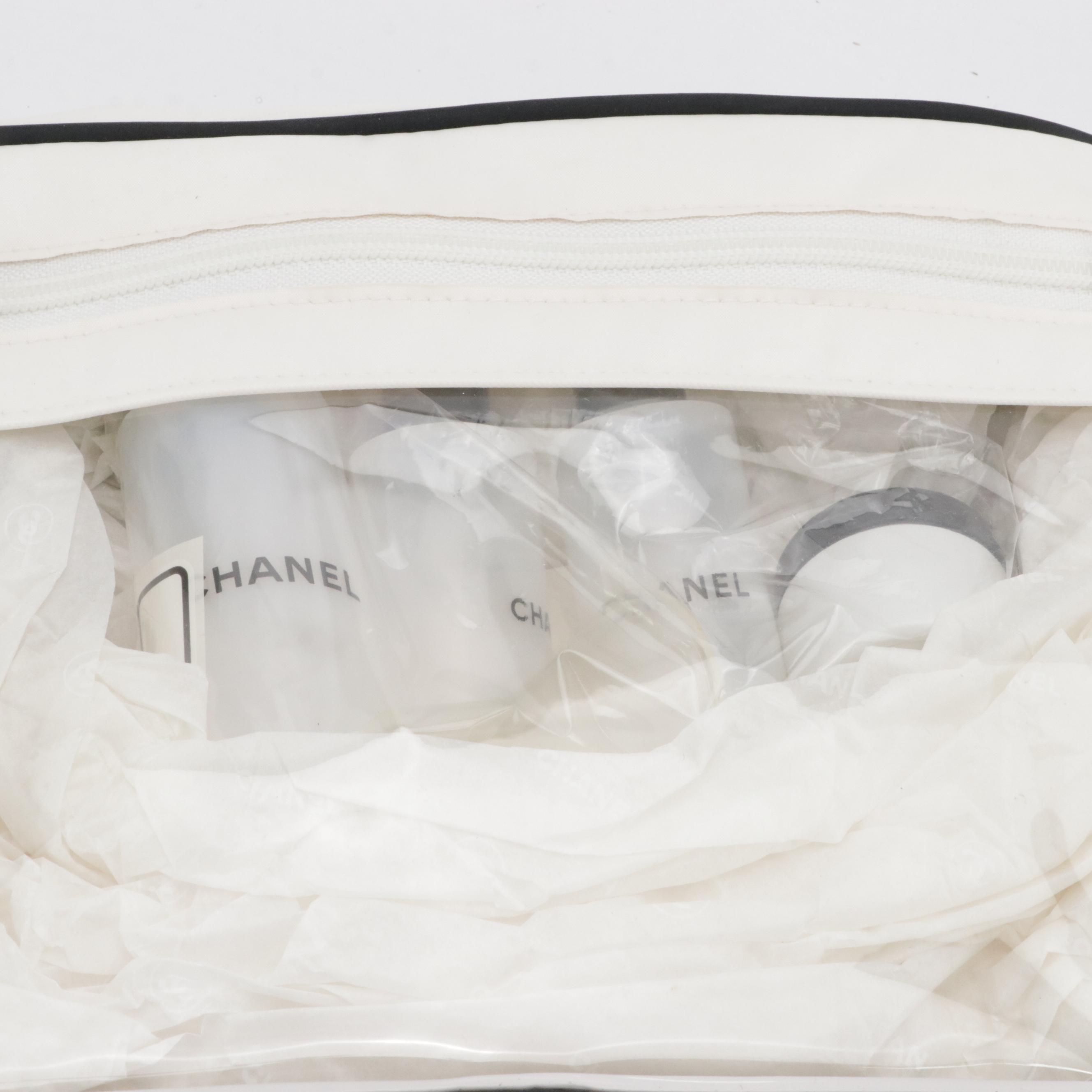 Chanel Beauté Promotional First Class Traveler Toiletry Case w/ Containers