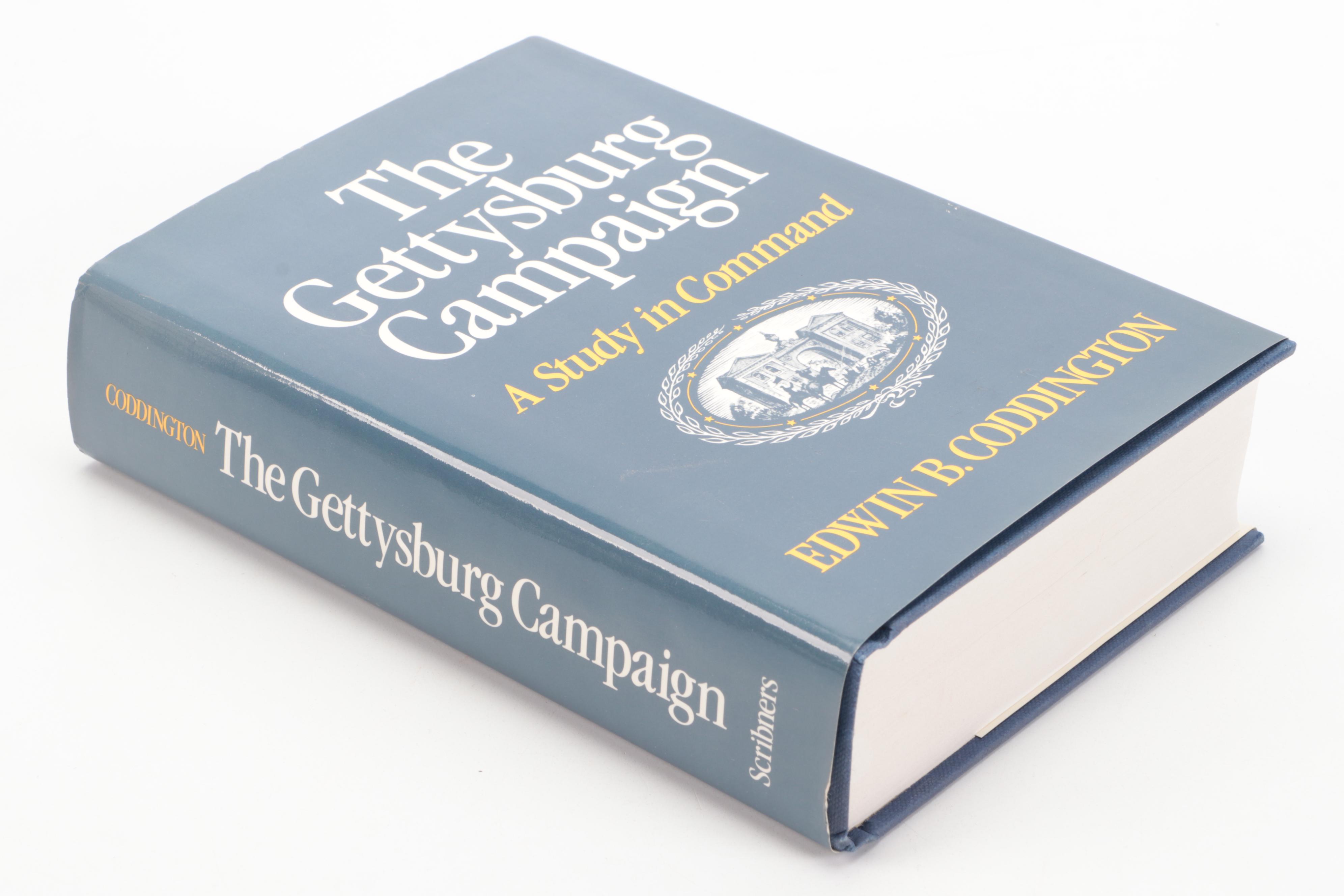 First Edition "Gettysburg" by Stephen W. Sears and More Gettysburg Books