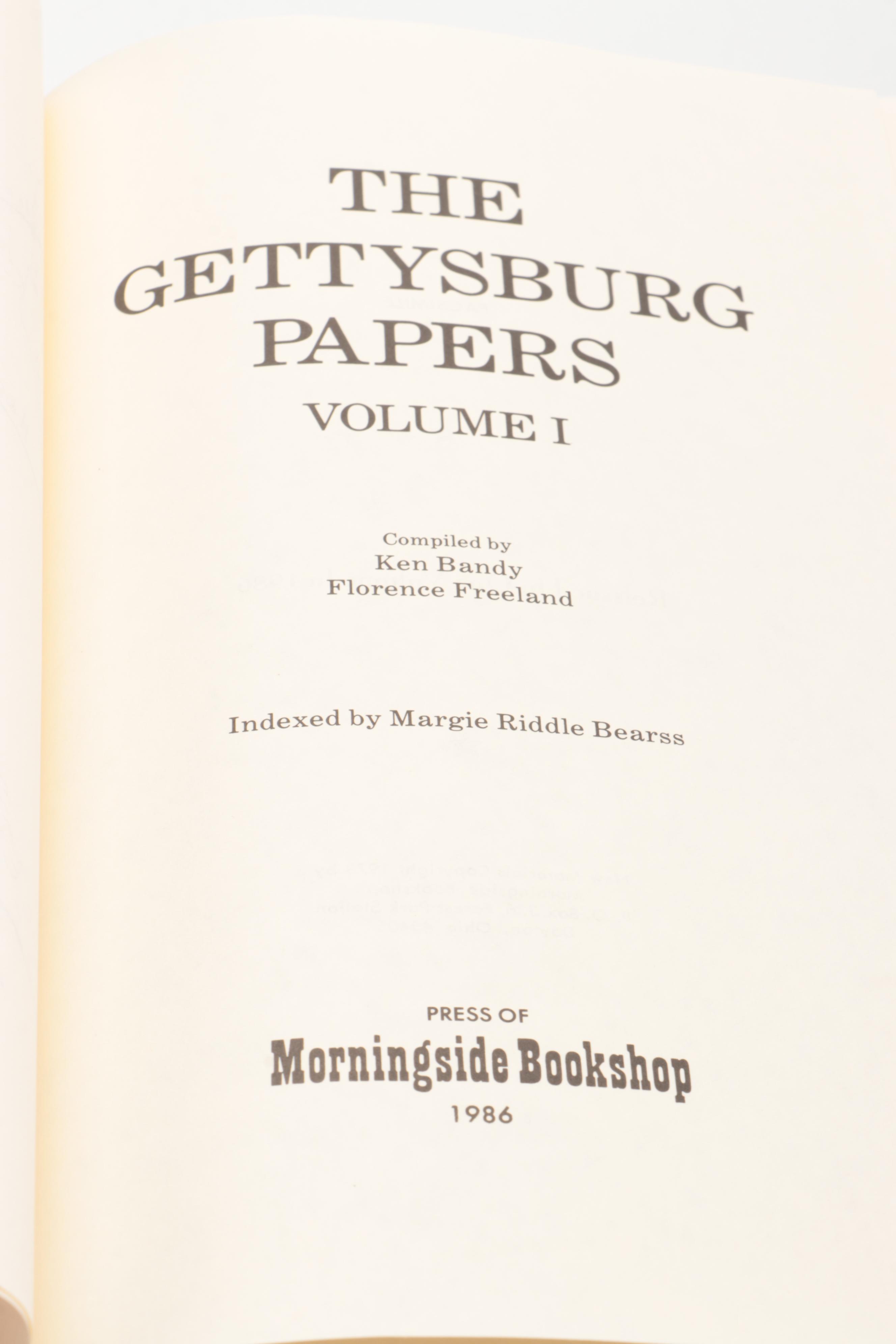 First Edition "Gettysburg" by Stephen W. Sears and More Gettysburg Books