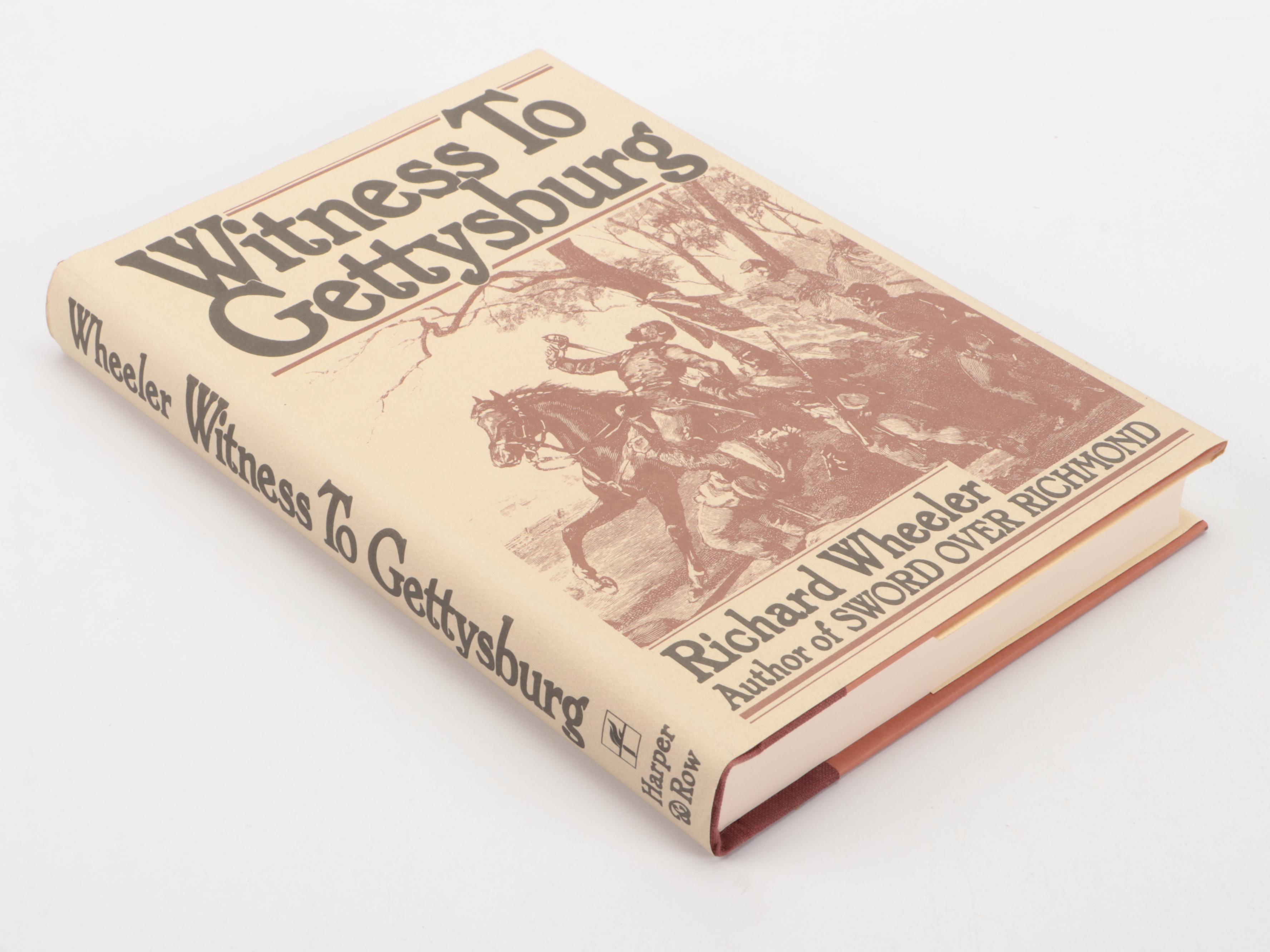 First Edition "Gettysburg" by Stephen W. Sears and More Gettysburg Books