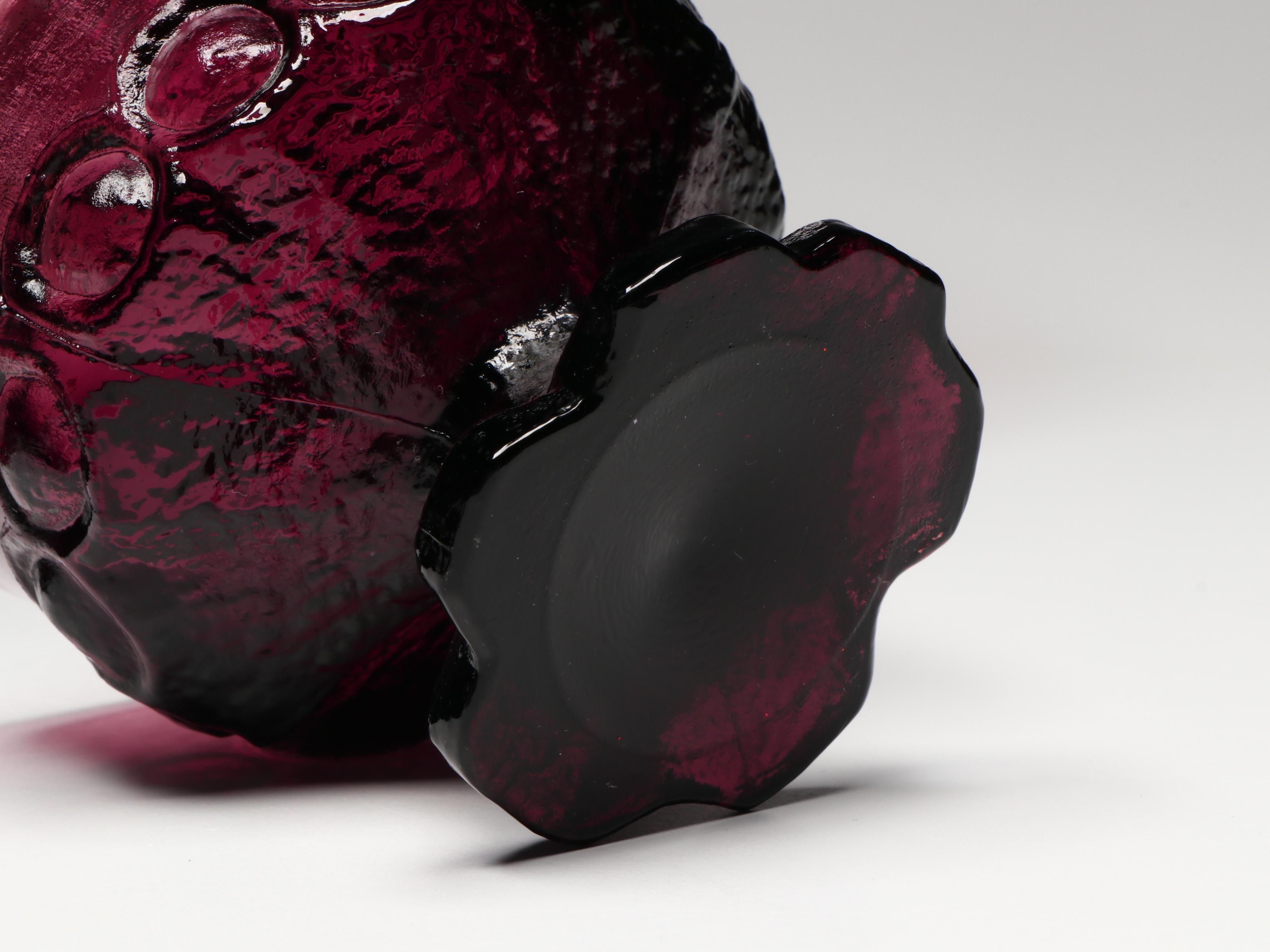 Franciscan "Madeira Plum" and Other Amethyst Glass Tableware