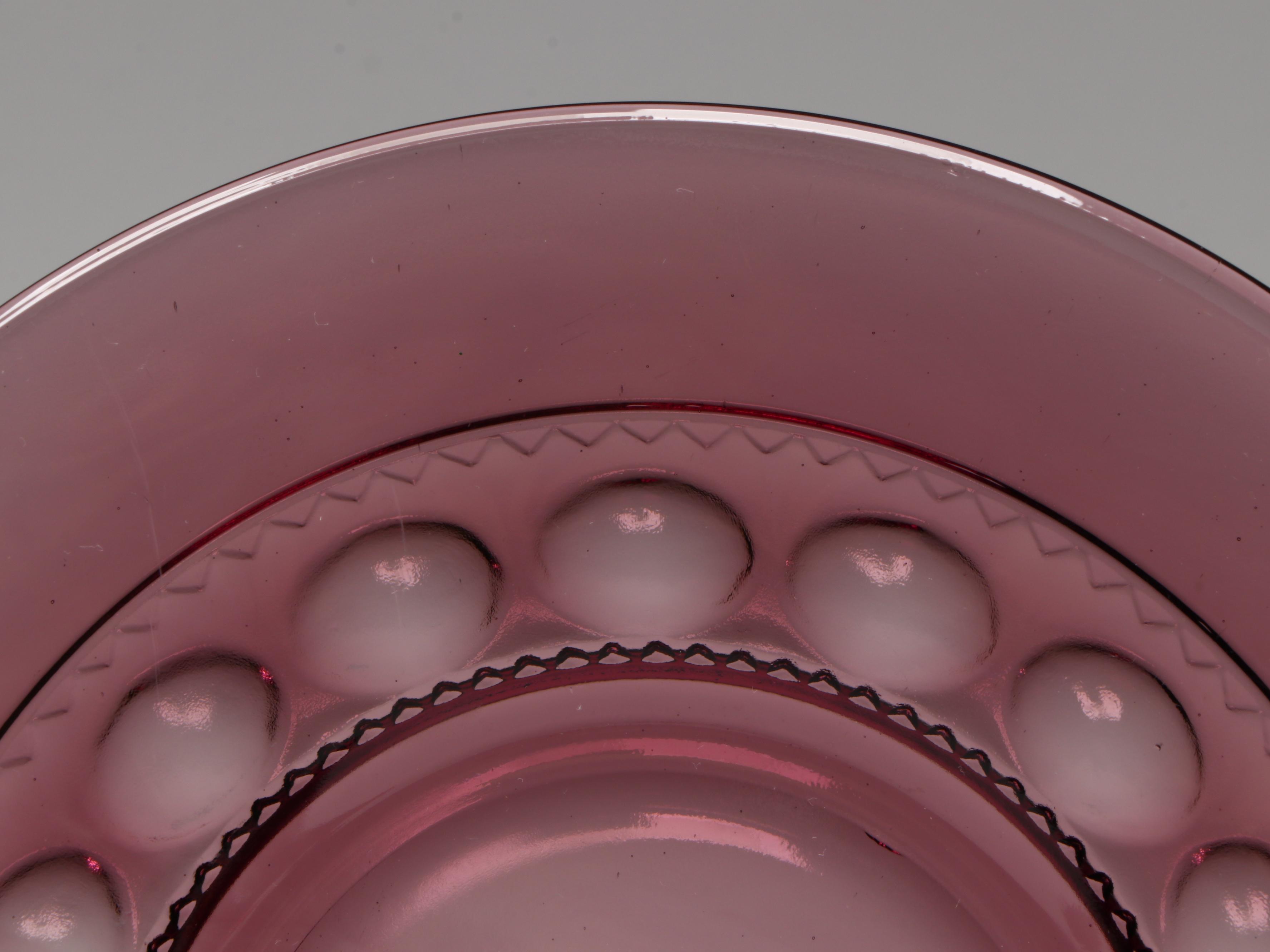 Franciscan "Madeira Plum" and Other Amethyst Glass Tableware