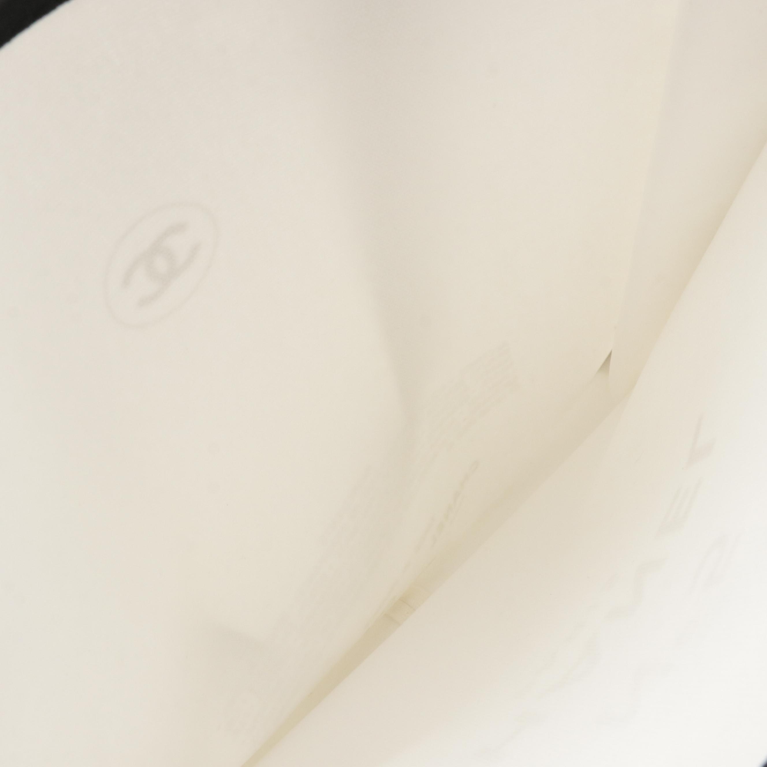 Chanel Parfums N°5 100th Anniversary Promotional Tote Bag in White Cotton Canvas