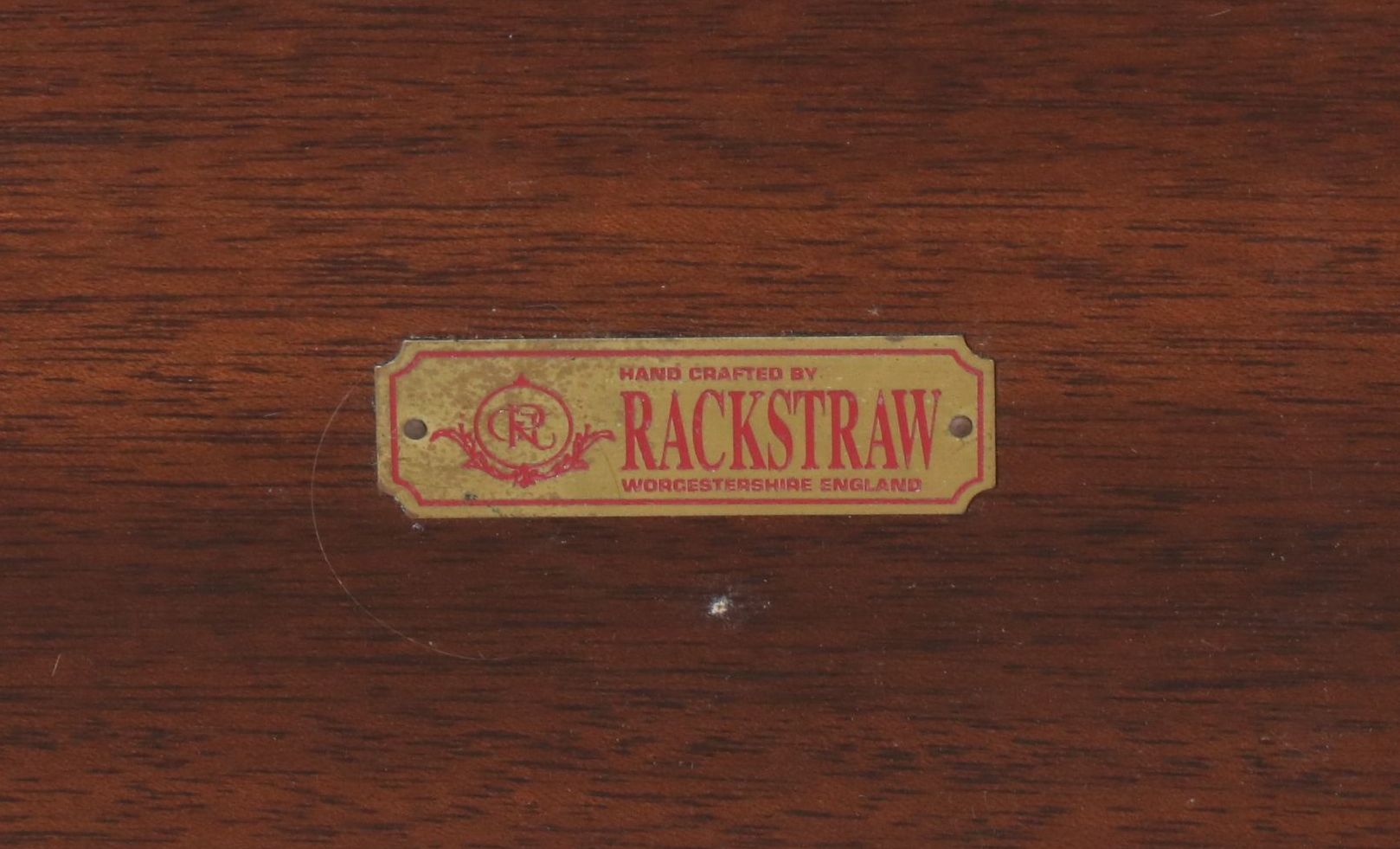 Rackstraw English Mahogany Chippendale Style Bed Frame, Early to Mid-20th C.