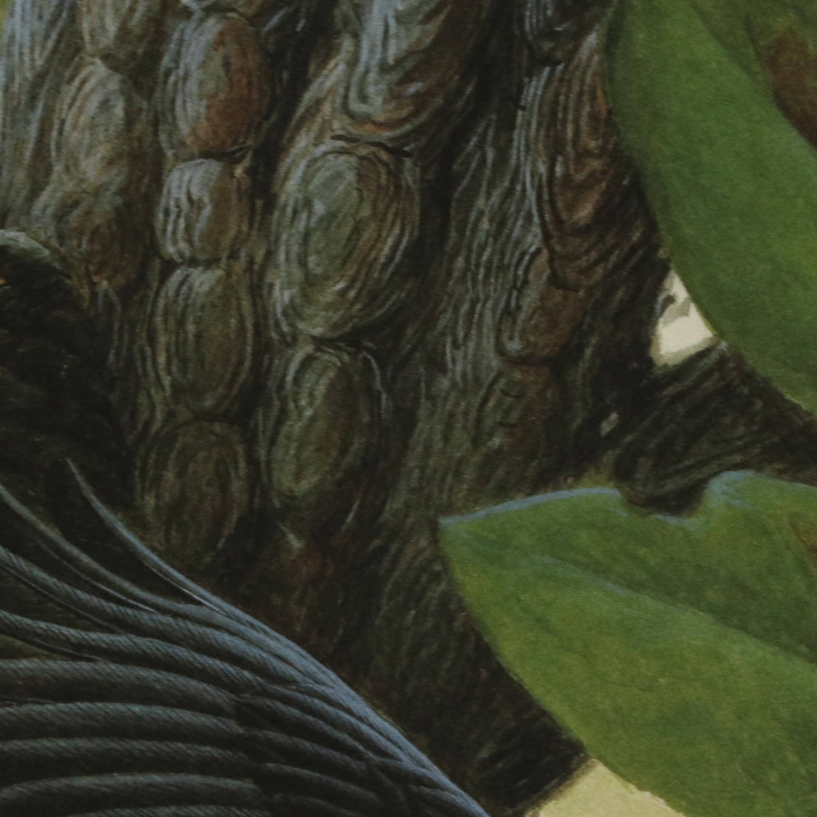 John A. Ruthven Offset "Red-Headed Woodpecker," 1991