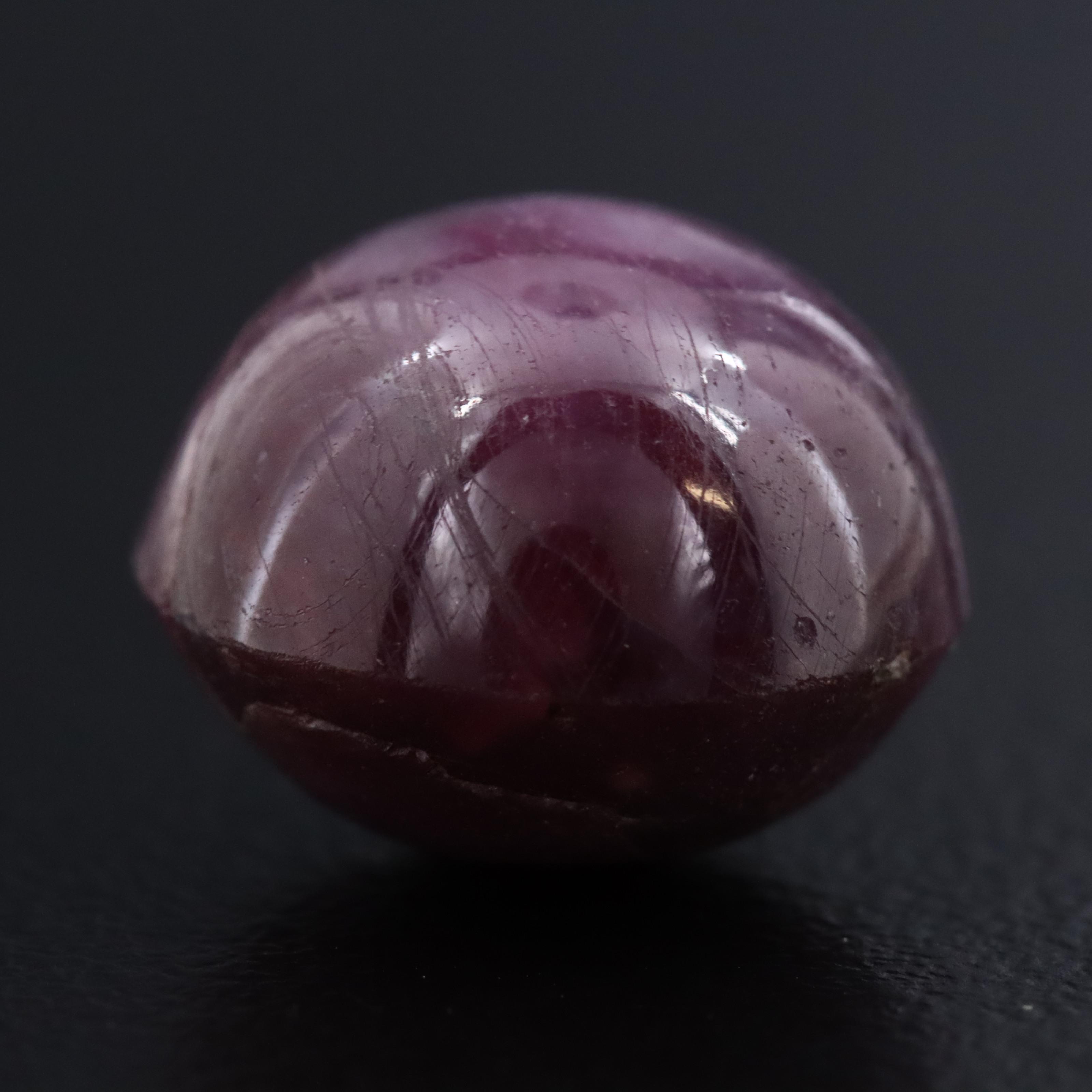 Loose 15.11 CT Star Ruby