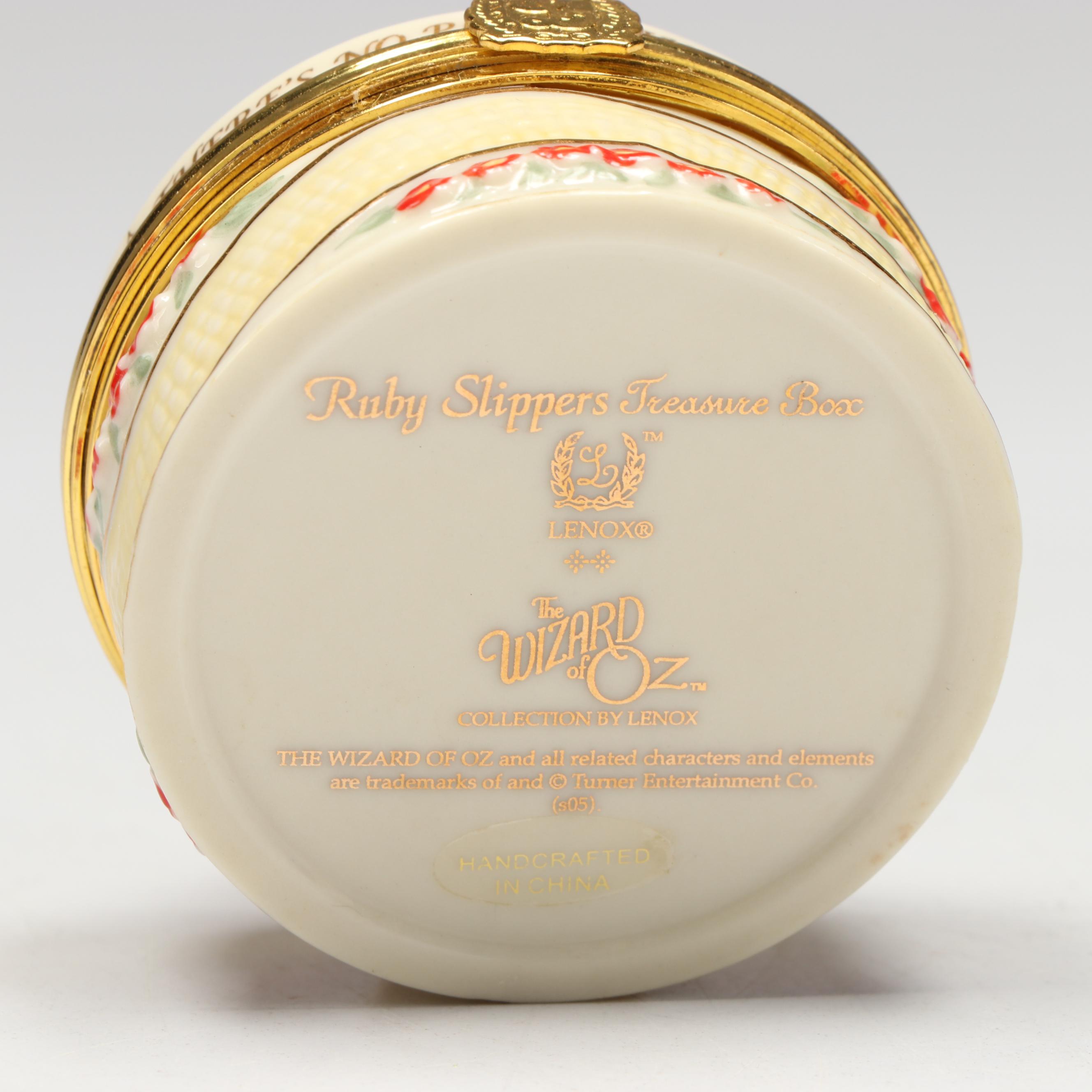 Lenox "Wizard of Oz" Porcelain Boxes