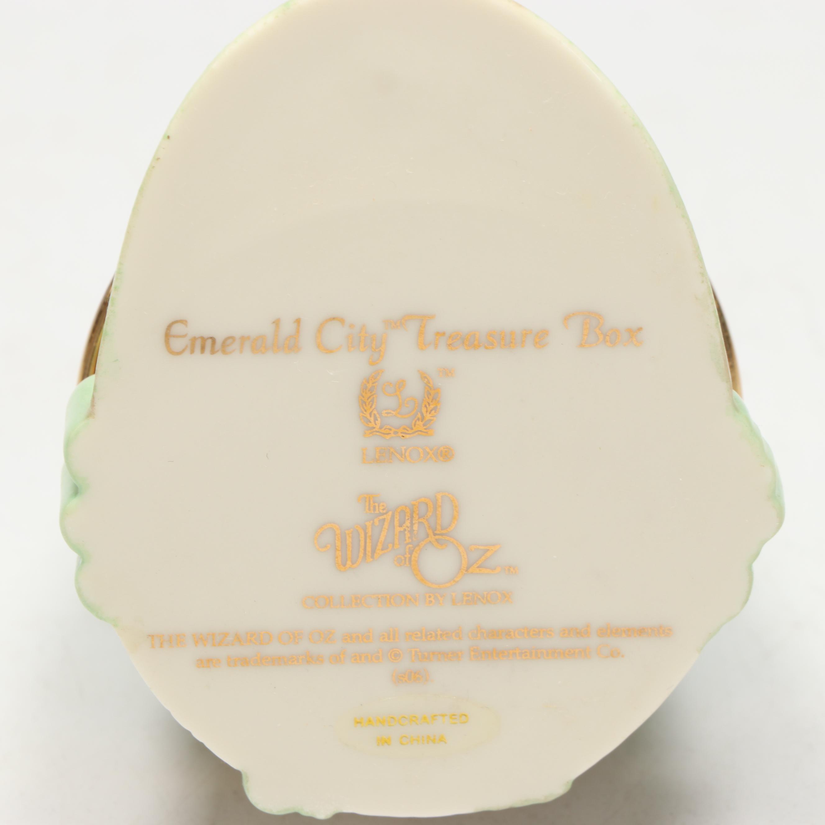 Lenox "Wizard of Oz" Porcelain Boxes