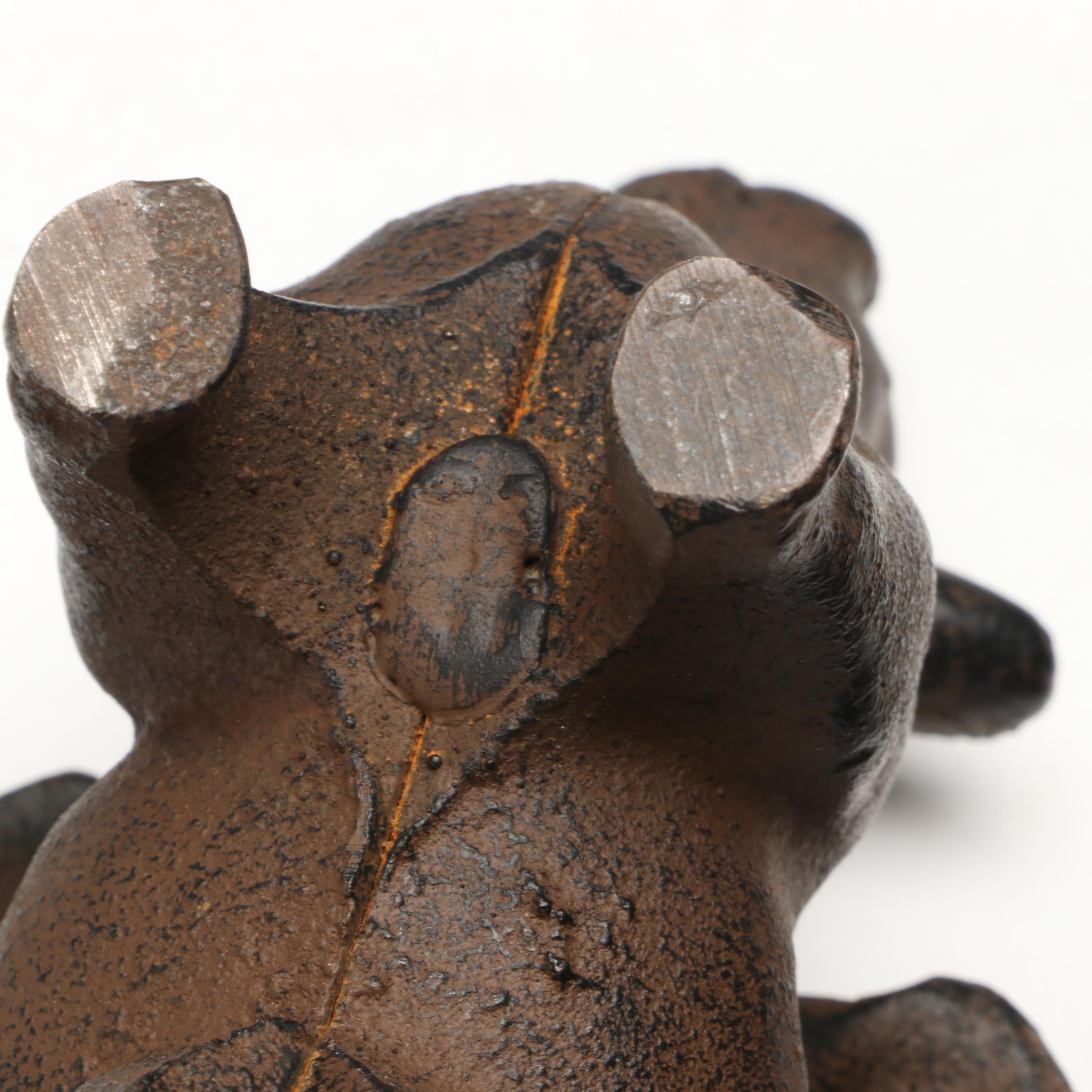 Vintage Cow Cast Iron Figures