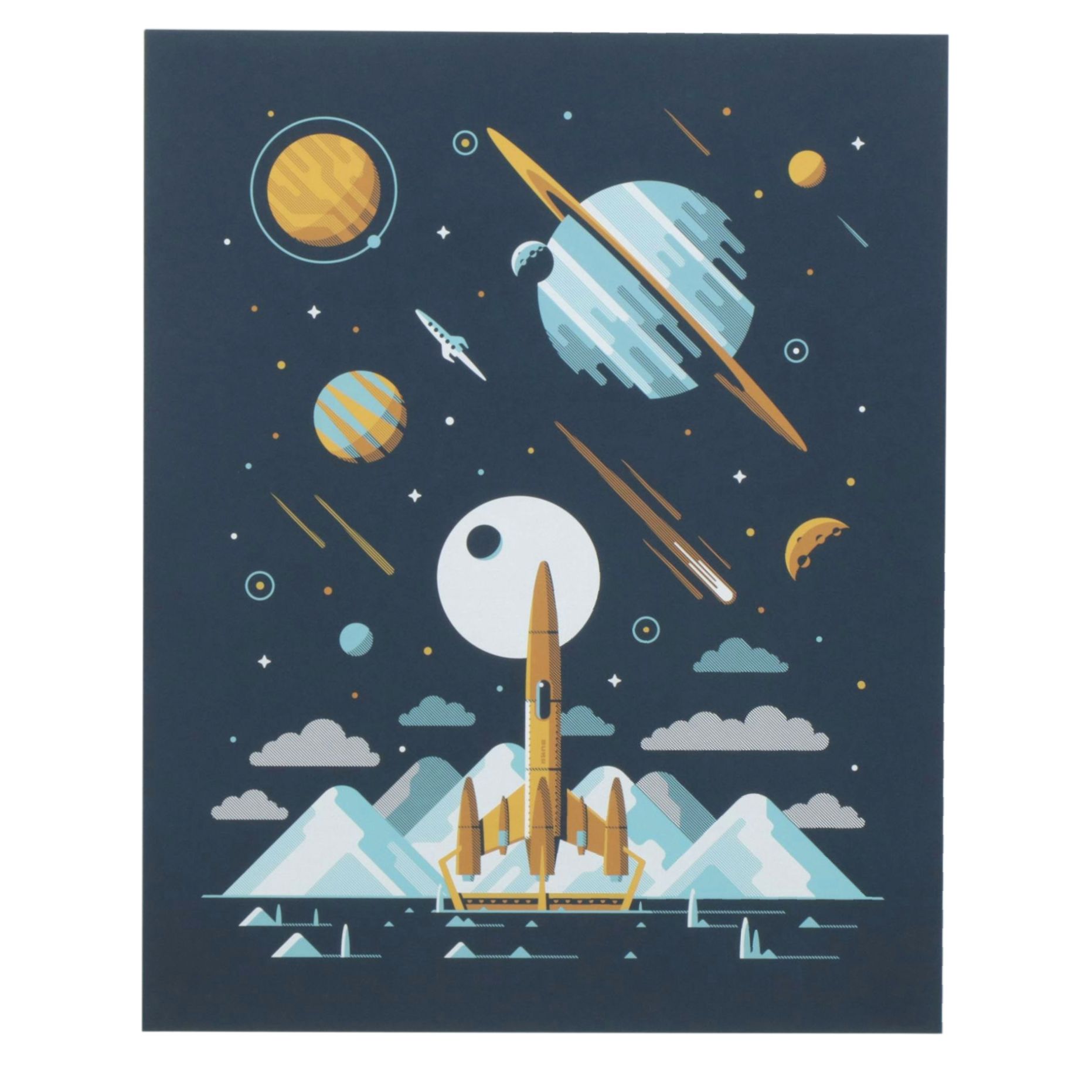 DKNG Serigraph Print "Europa", 2016