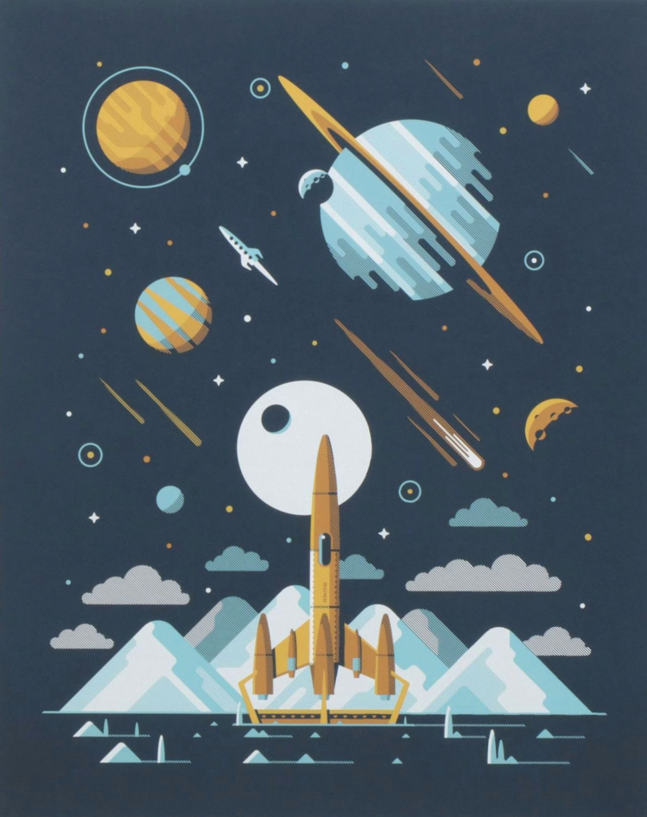 DKNG Serigraph Print "Europa", 2016