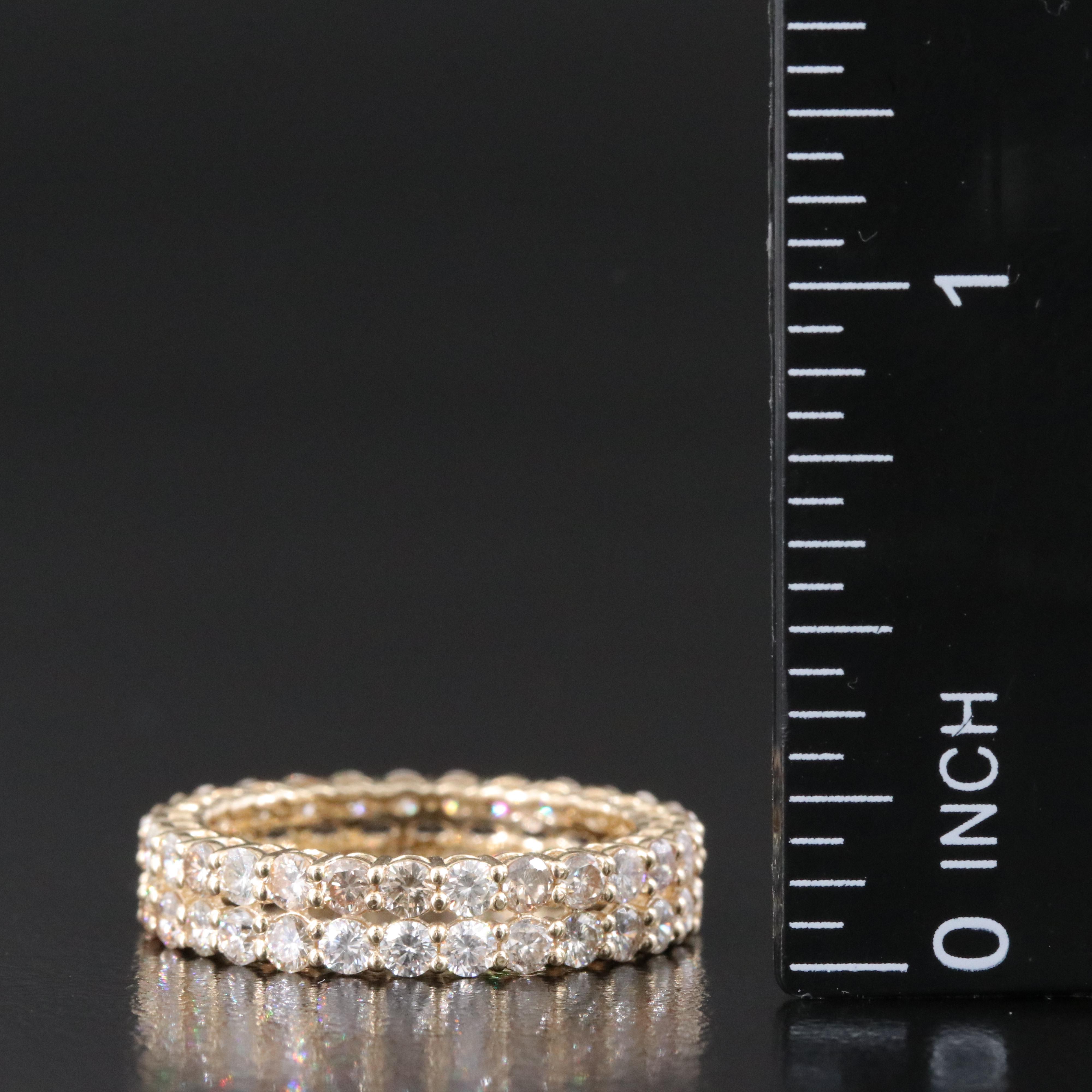 14K 2.34 CTW Diamond Eternity Band