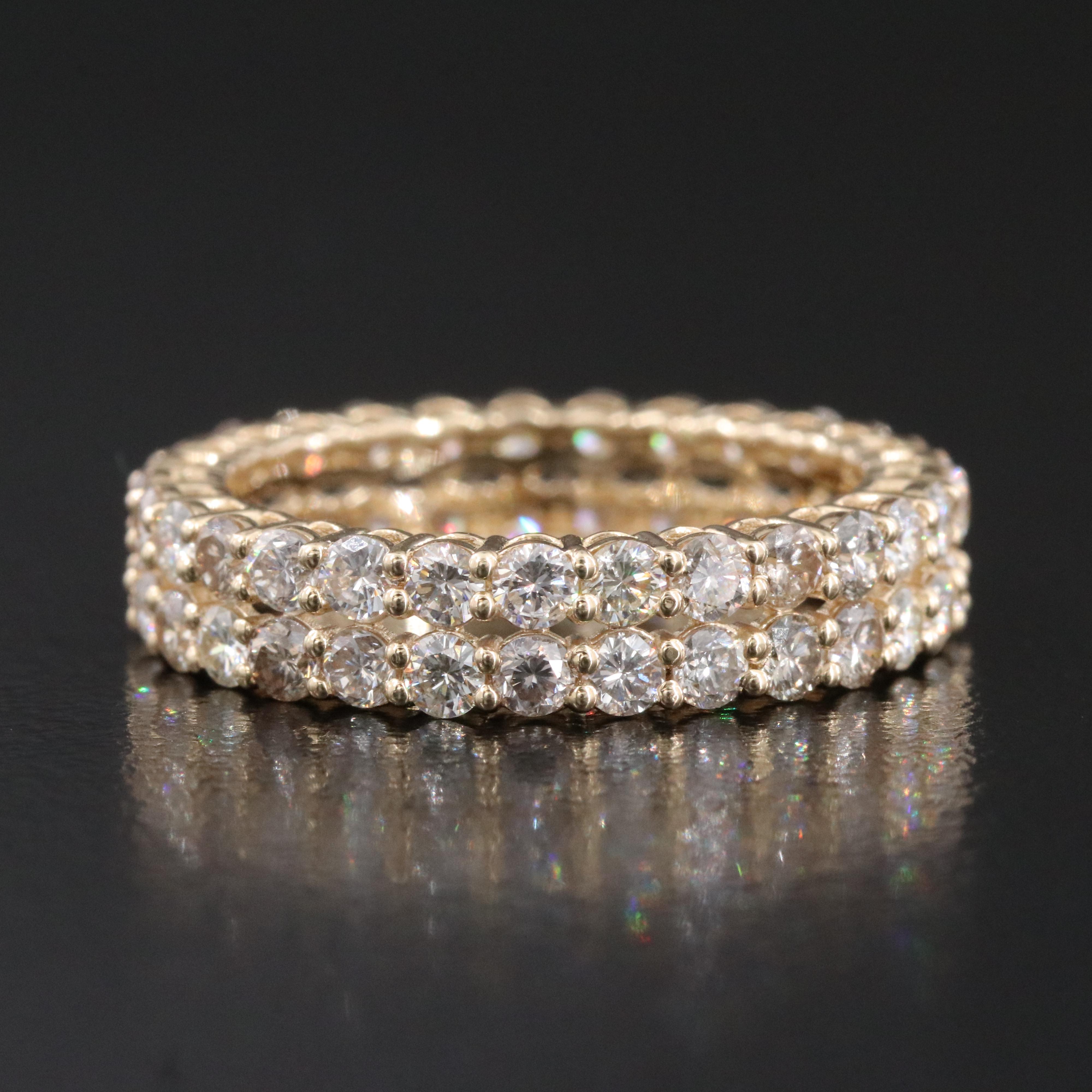 14K 2.34 CTW Diamond Eternity Band