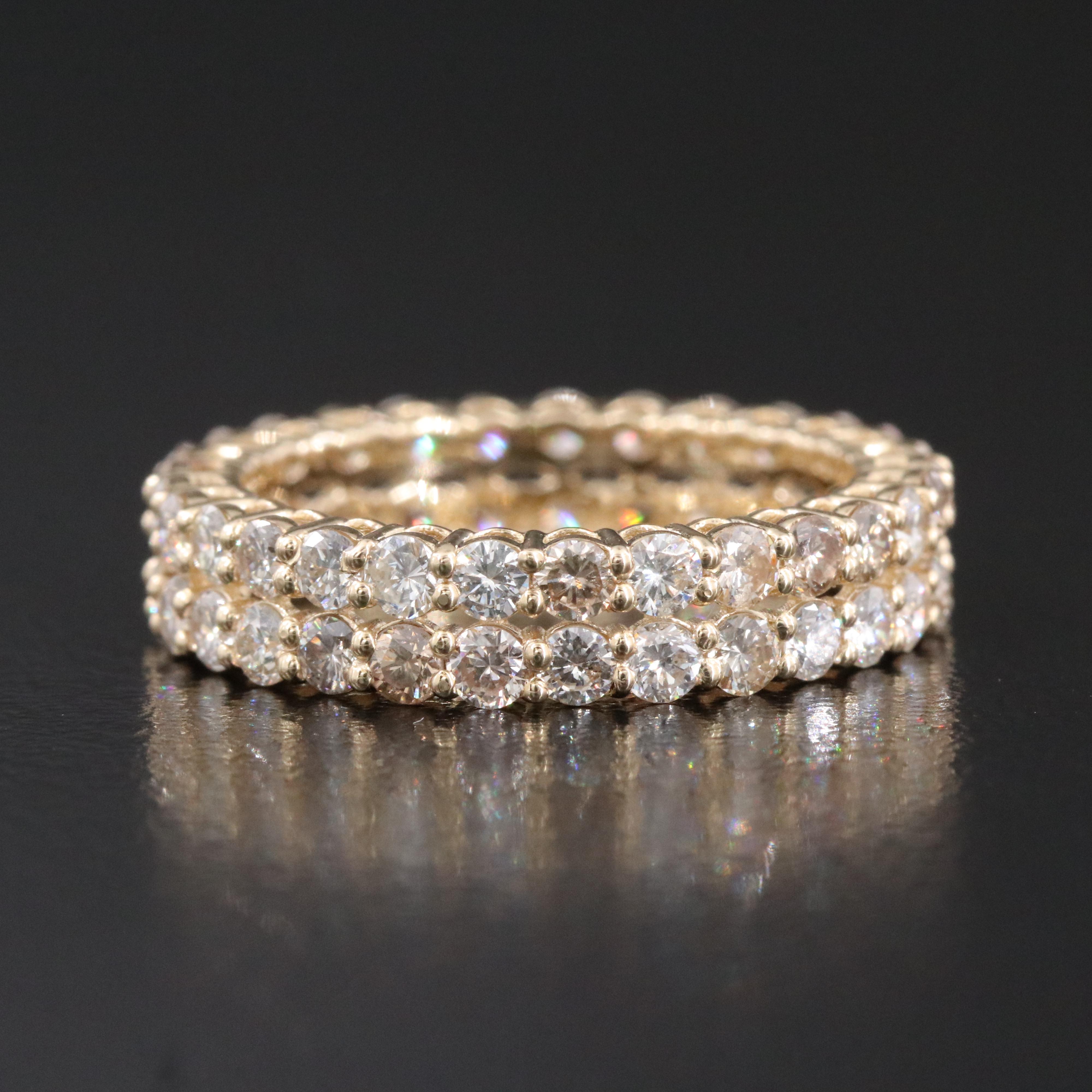 14K 2.34 CTW Diamond Eternity Band
