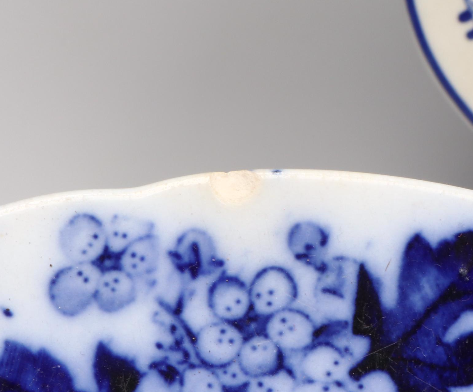 Mottahedeh Seder Plate with Blue Onion Style and Other Tableware