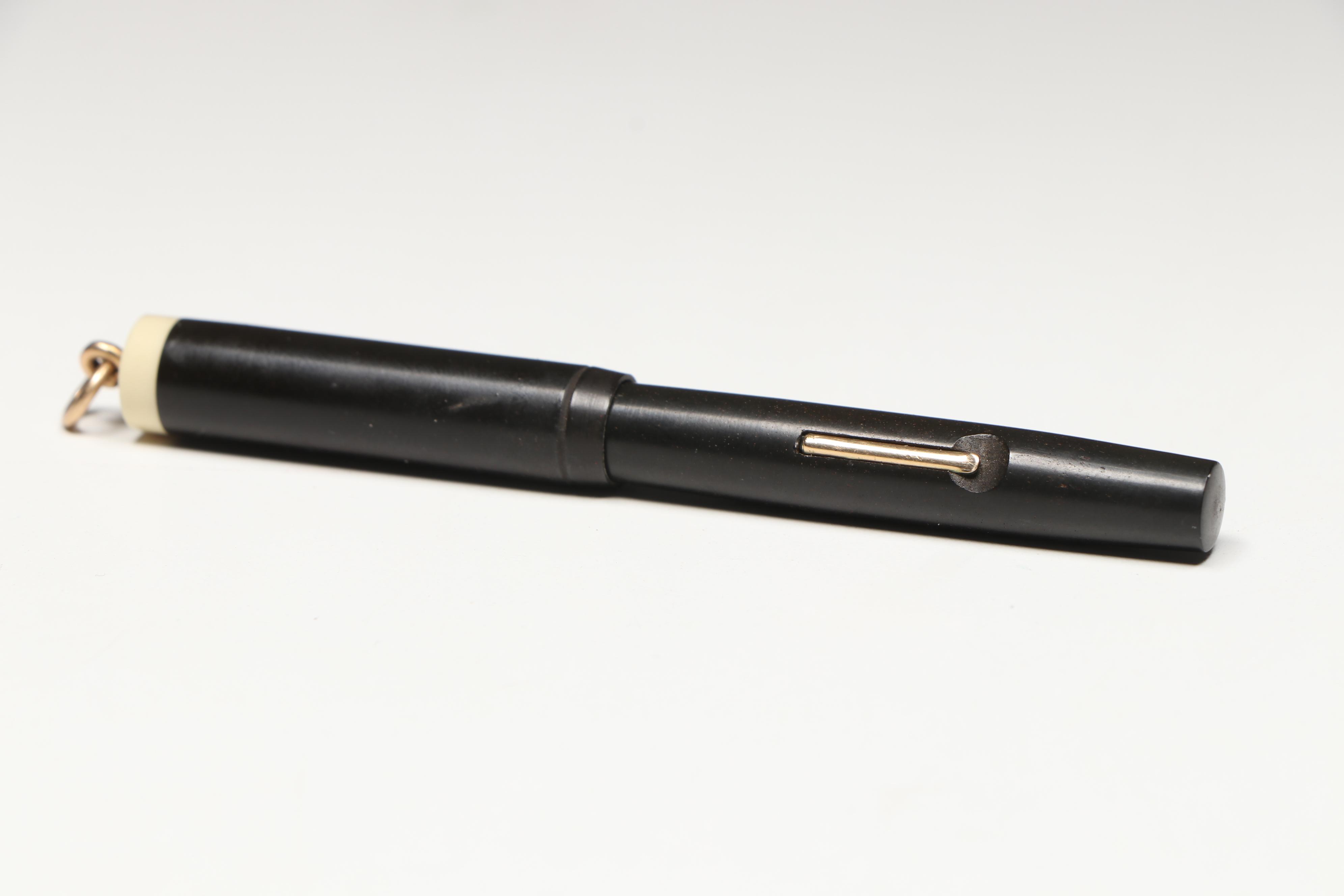 Parker Duofold Fountain Pen with More Dip Pens, Early to Mid-20th Century