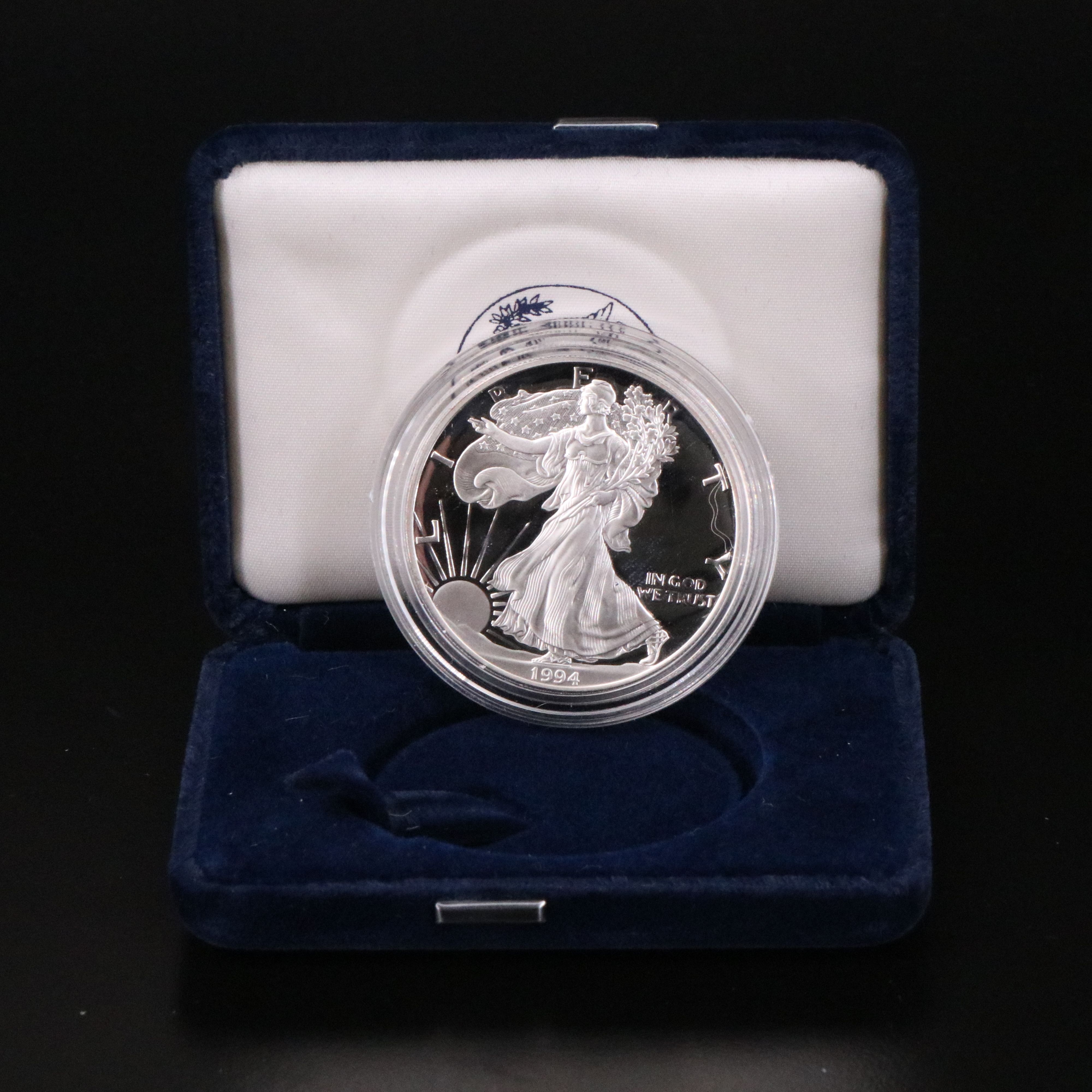 1994 $1 U.S. Silver Eagle Proof Coin