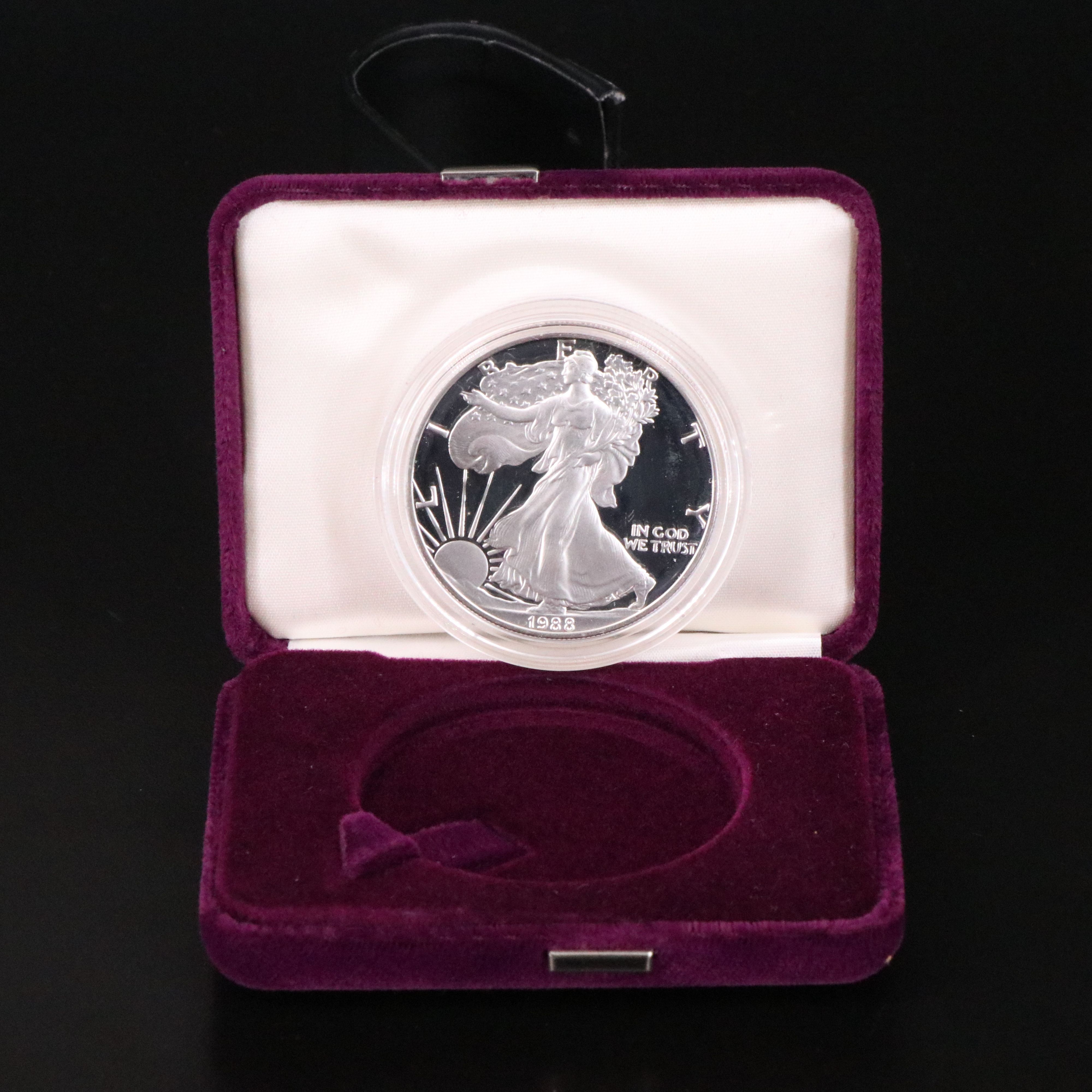 1988-S $1 U.S. Silver Eagle Proof Coin